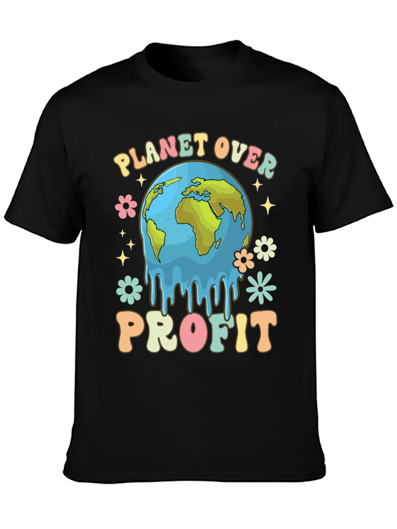 Planet Over Profit Tee - Earth Day Apparel