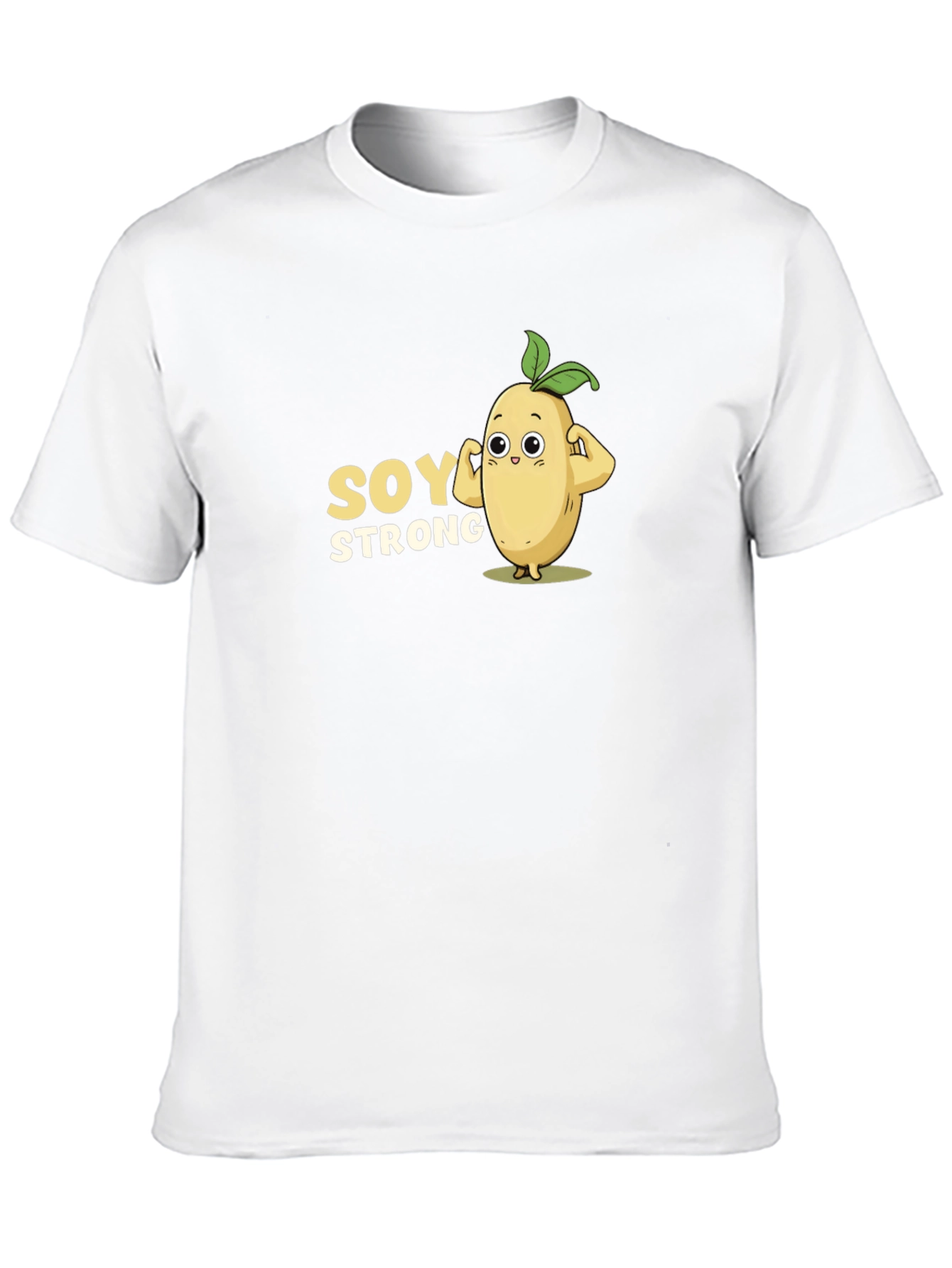 Soy Strong Graphic T-Shirt - Black