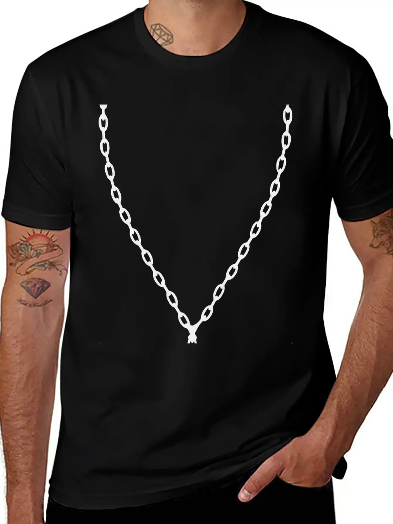 100 Dollar Necklace Relaxed Everyday Tee – Lightweight And Durable Cotton