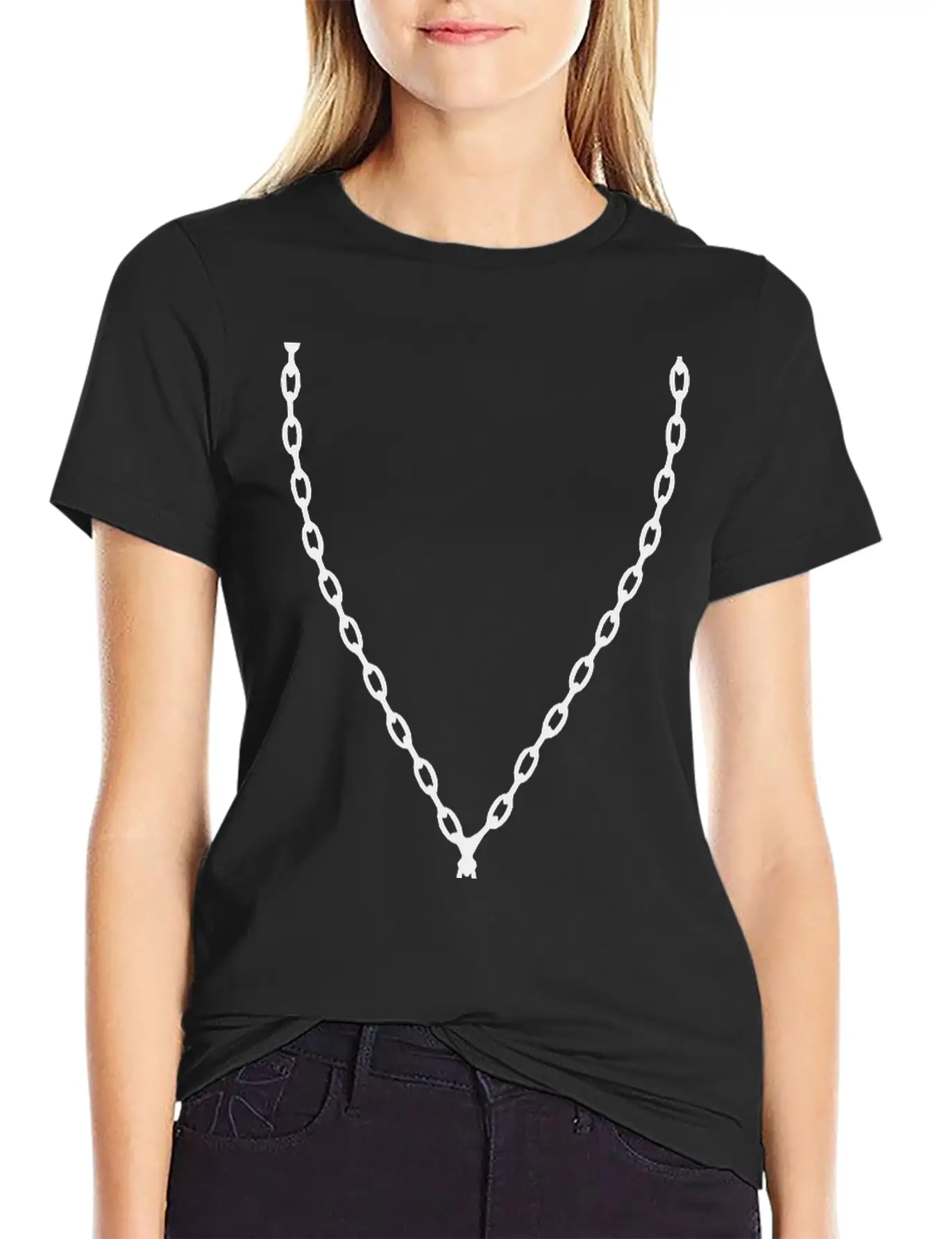 100 Dollar Necklace Relaxed Everyday Tee – Lightweight And Durable Cotton