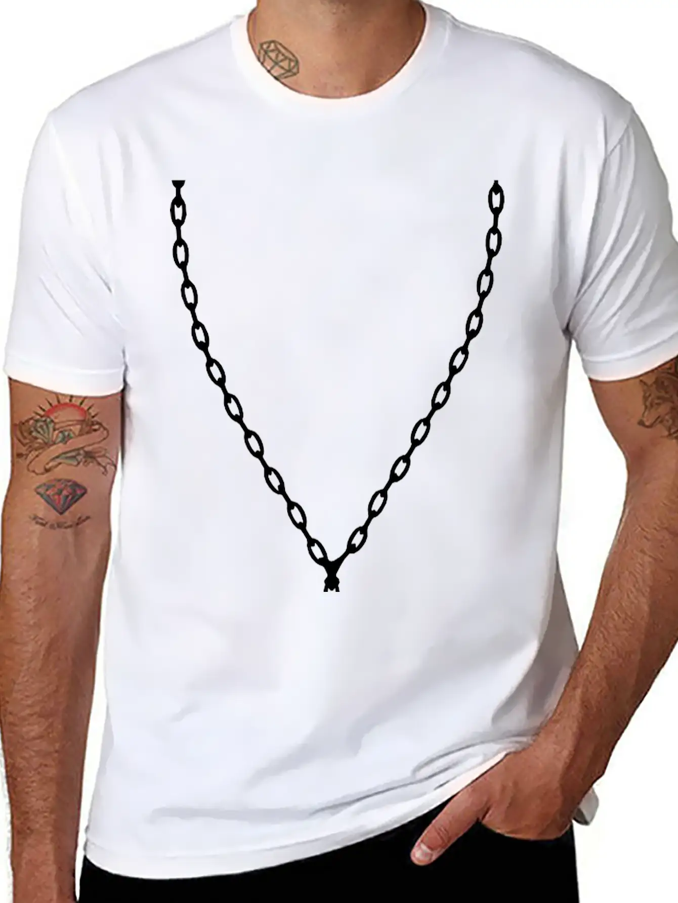 100 Dollar Necklace Relaxed Everyday Tee – Lightweight And Durable Cotton