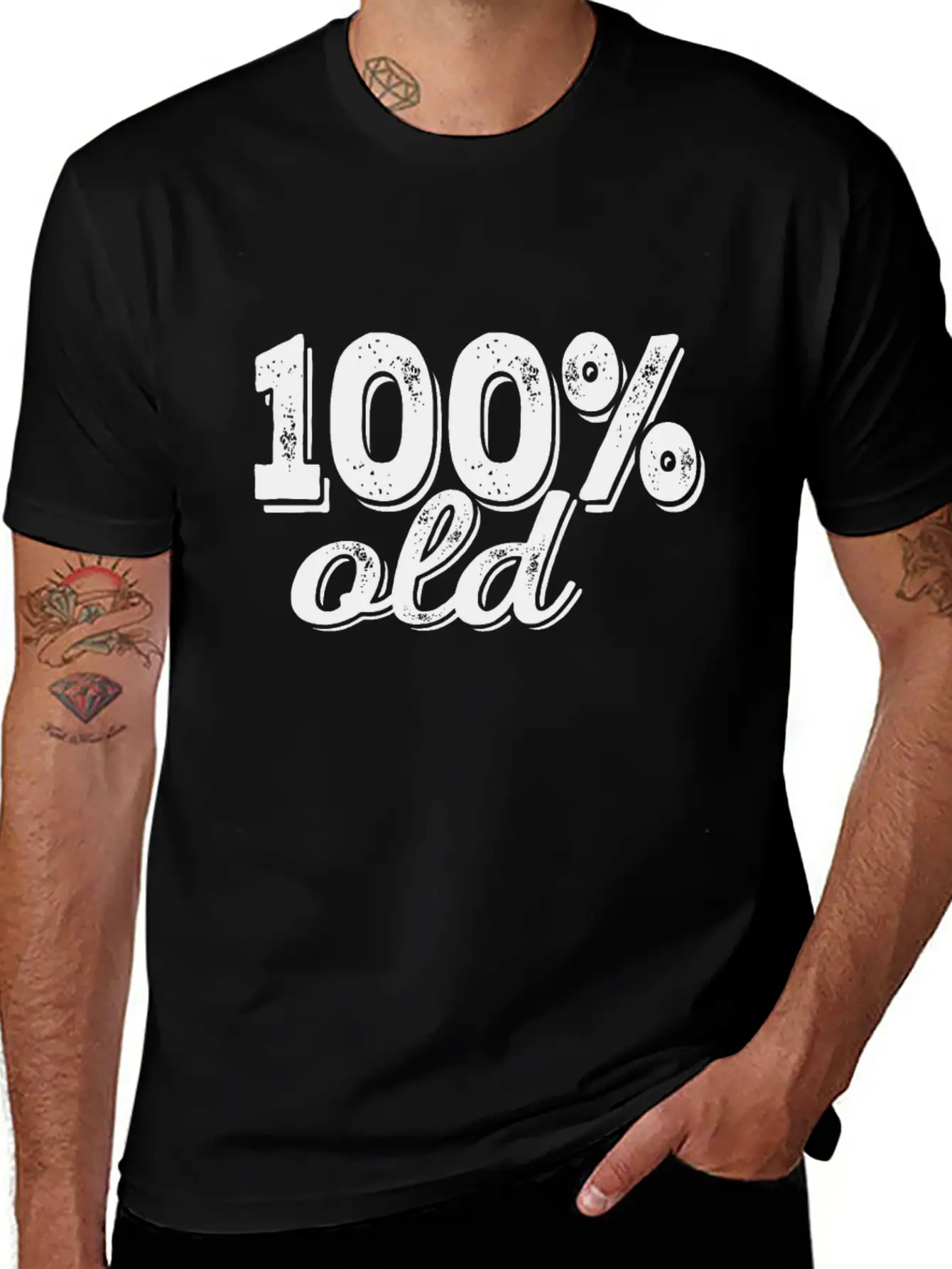100 % Old Essential Cotton Tee For Daily Outfits – Unisex Style