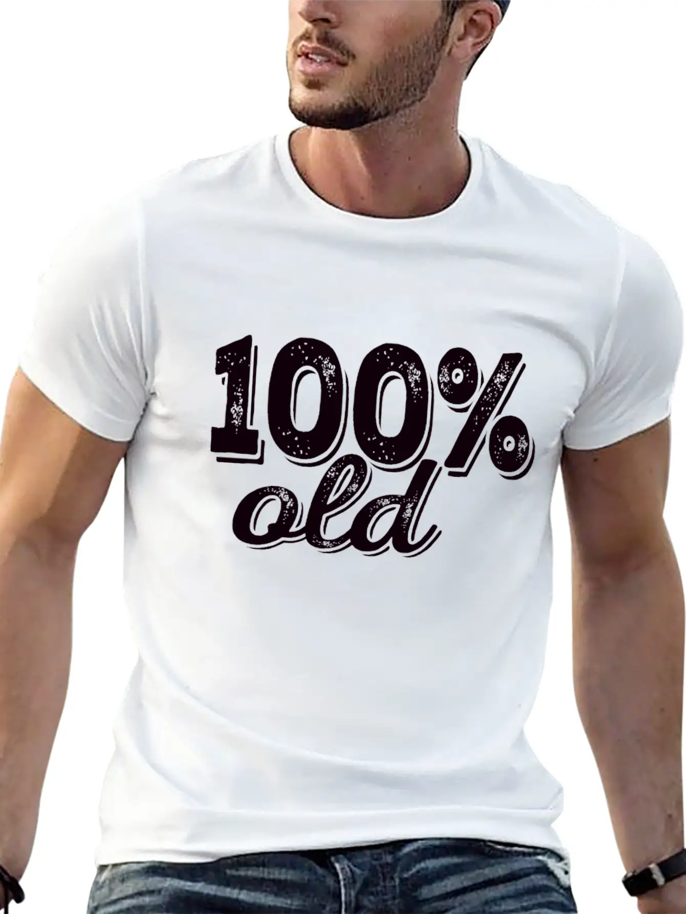 100 % Old Essential Cotton Tee For Daily Outfits – Unisex Style