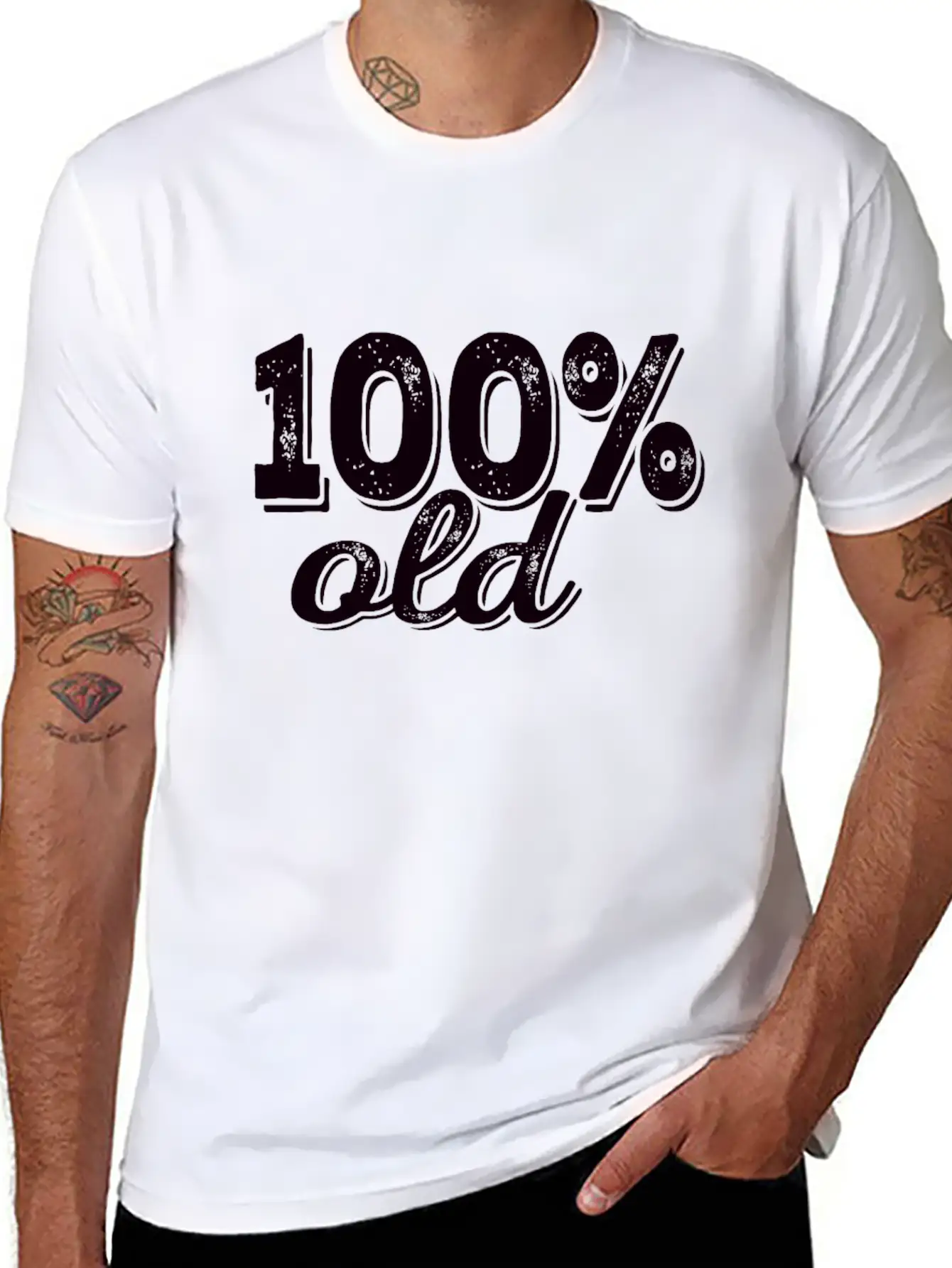100 % Old Essential Cotton Tee For Daily Outfits – Unisex Style