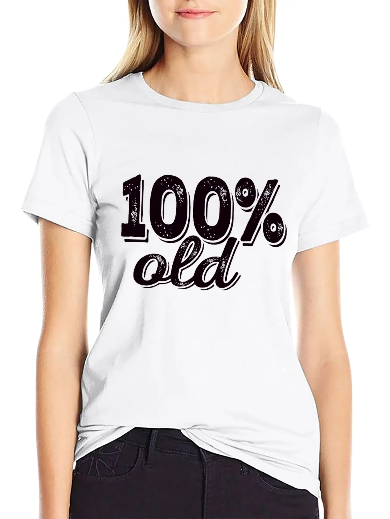 100 % Old Essential Cotton Tee For Daily Outfits – Unisex Style