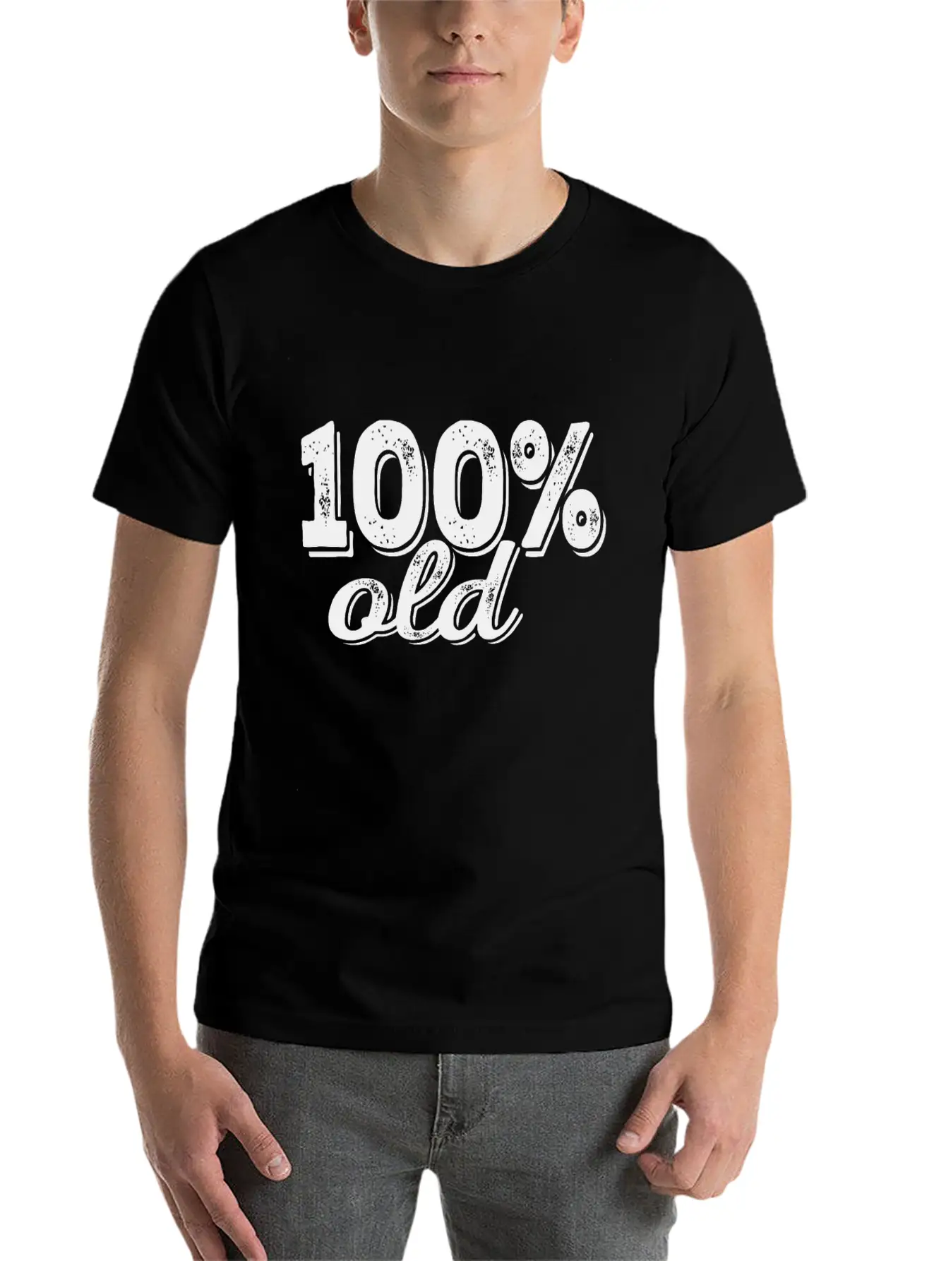 100 % Old Essential Cotton Tee For Daily Outfits – Unisex Style