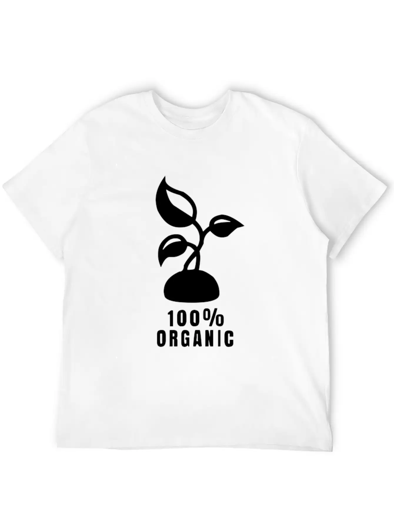 100% Organic Stylish Everyday T-Shirt – Unisex Basic Cotton Tee