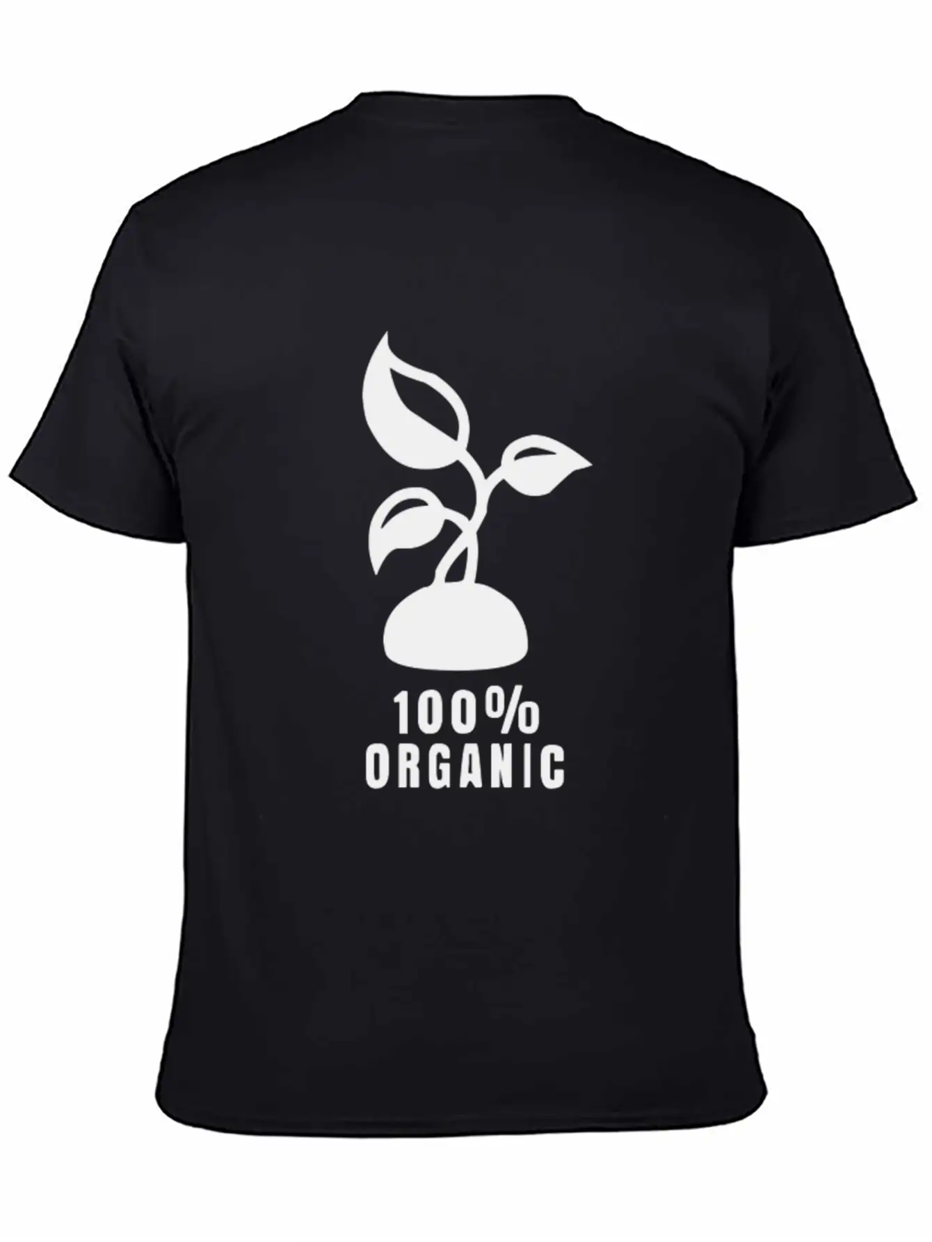100% Organic Stylish Everyday T-Shirt – Unisex Basic Cotton Tee