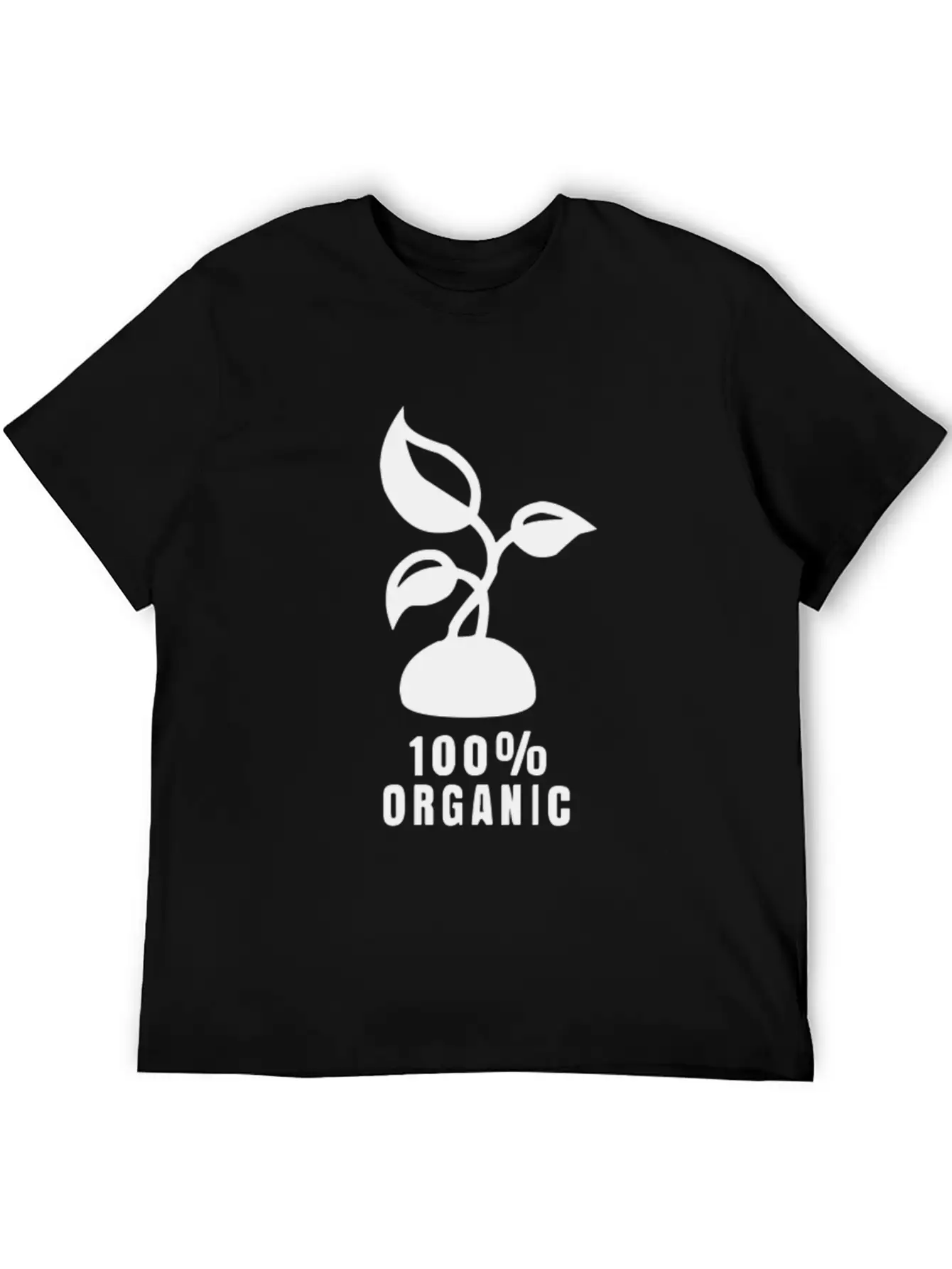 100% Organic Stylish Everyday T-Shirt – Unisex Basic Cotton Tee