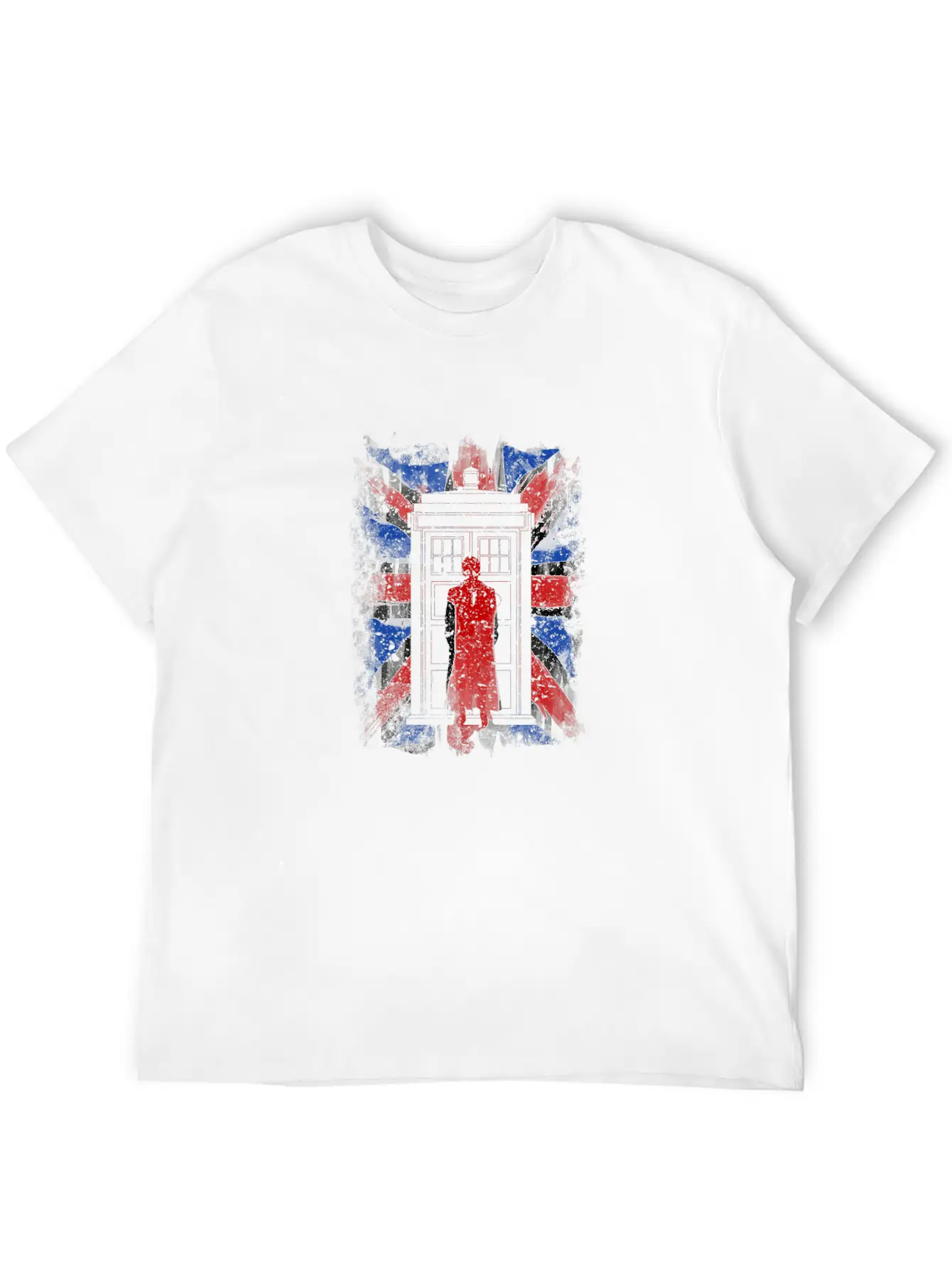 10Th United Kingdom Flag Essential Cotton Tee For Daily Outfits – Unisex Style