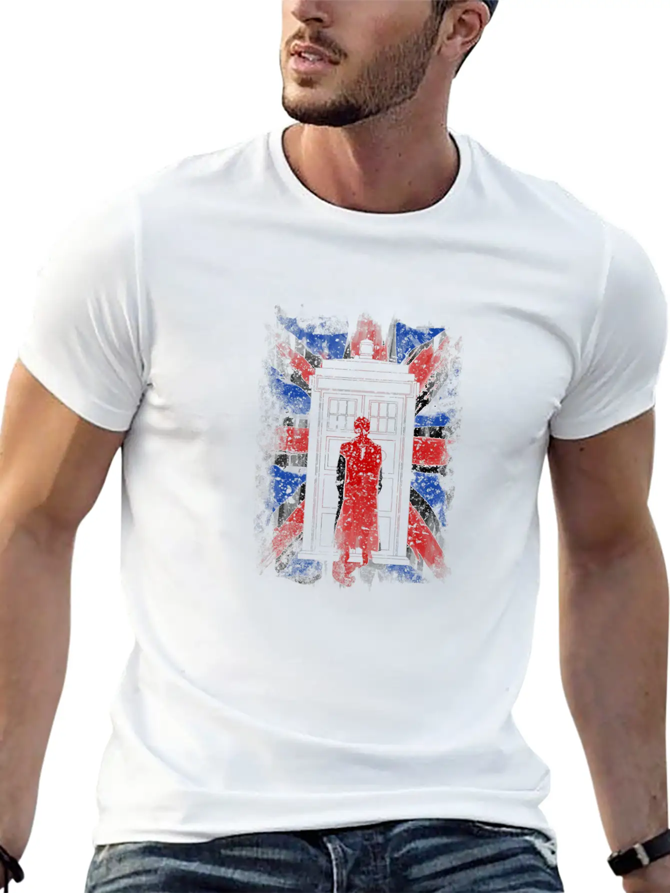10Th United Kingdom Flag Essential Cotton Tee For Daily Outfits – Unisex Style