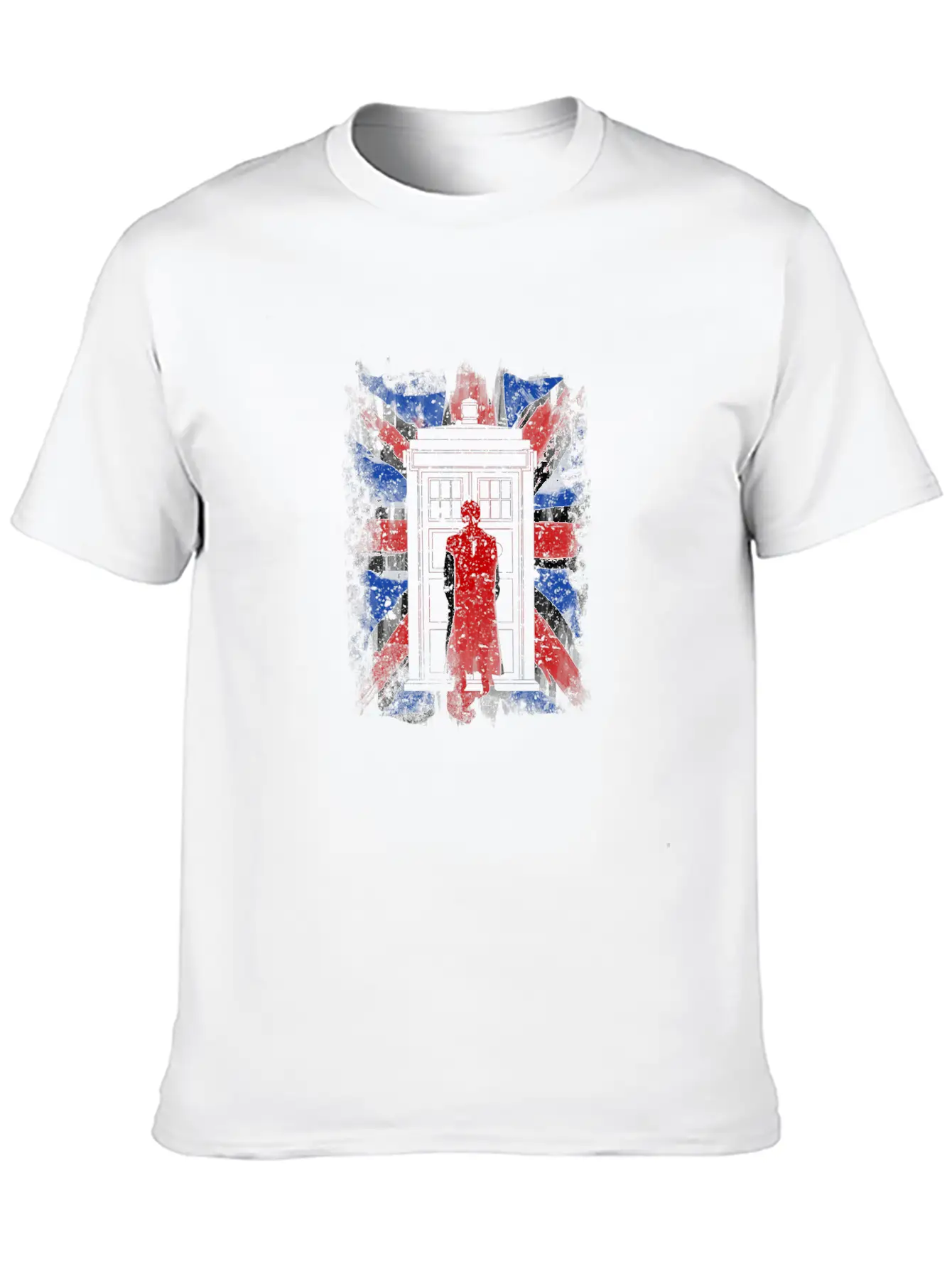 10Th United Kingdom Flag Essential Cotton Tee For Daily Outfits – Unisex Style