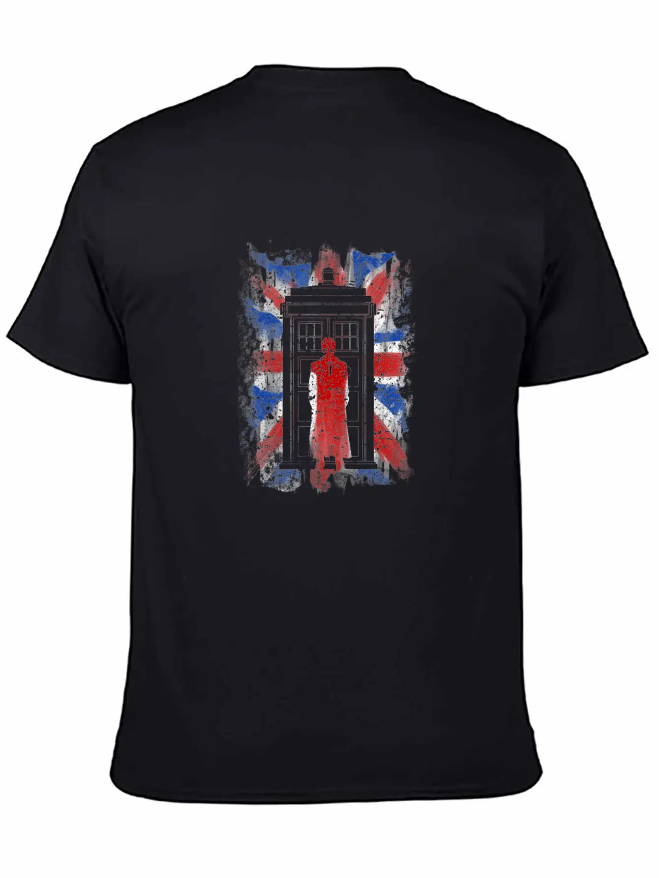 10Th United Kingdom Flag Essential Cotton Tee For Daily Outfits – Unisex Style