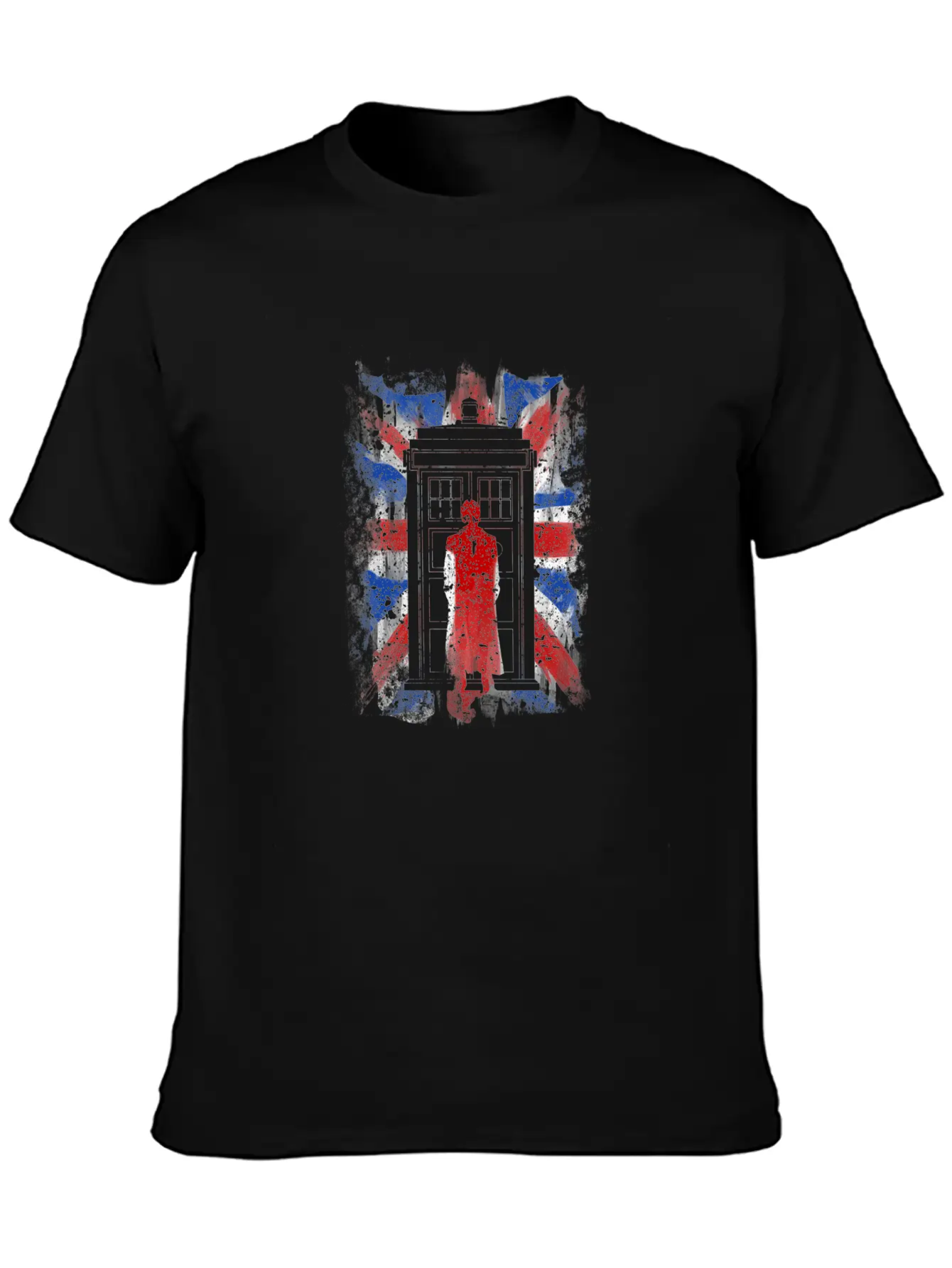 10Th United Kingdom Flag Essential Cotton Tee For Daily Outfits – Unisex Style