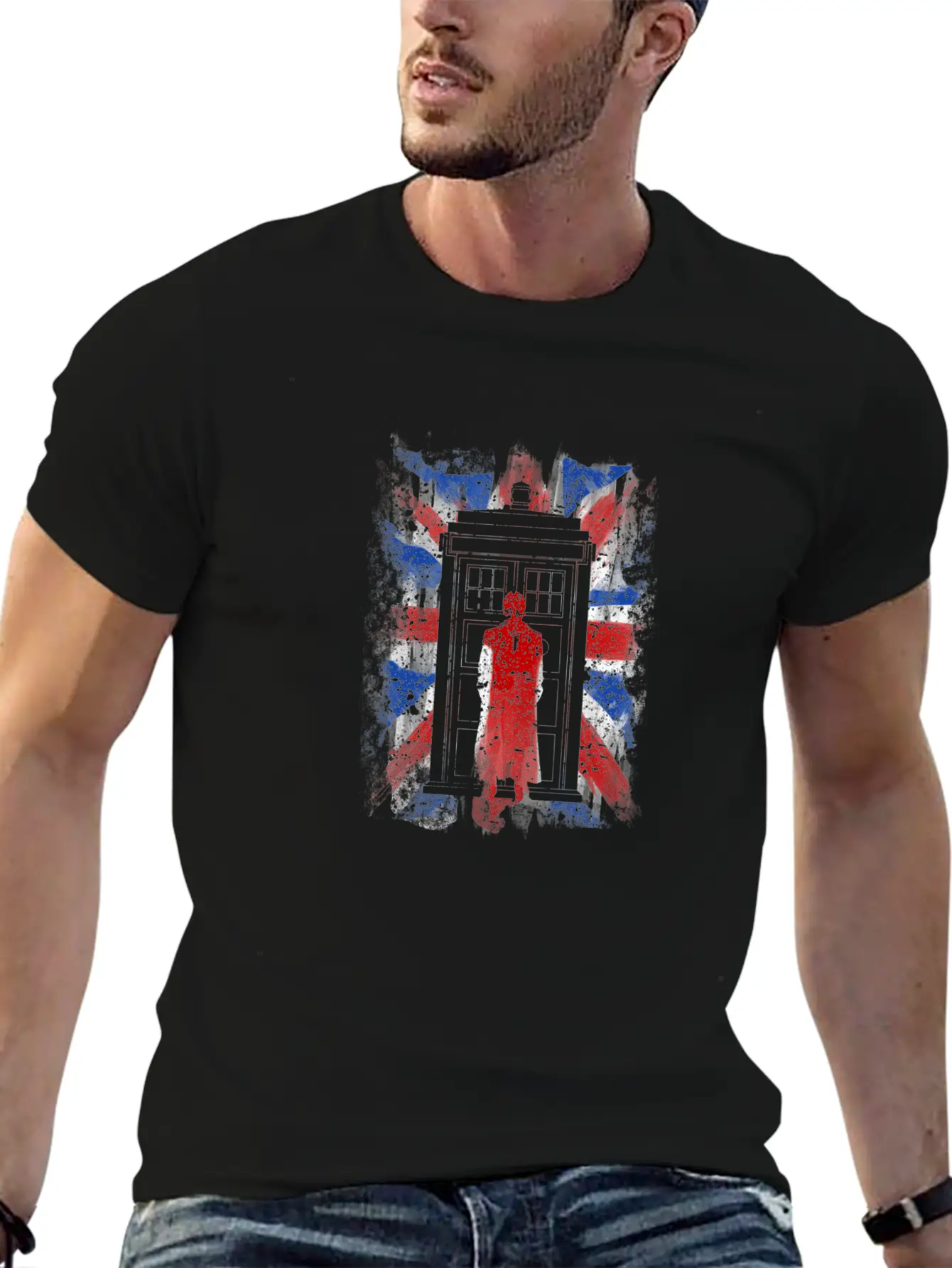 10Th United Kingdom Flag Essential Cotton Tee For Daily Outfits – Unisex Style