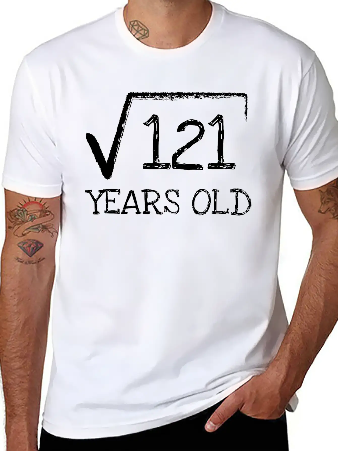 11. Birthday Math Mathematics Nerdy Gift Soft Cotton Short Sleeve Tee – Unisex Wardrobe Staple