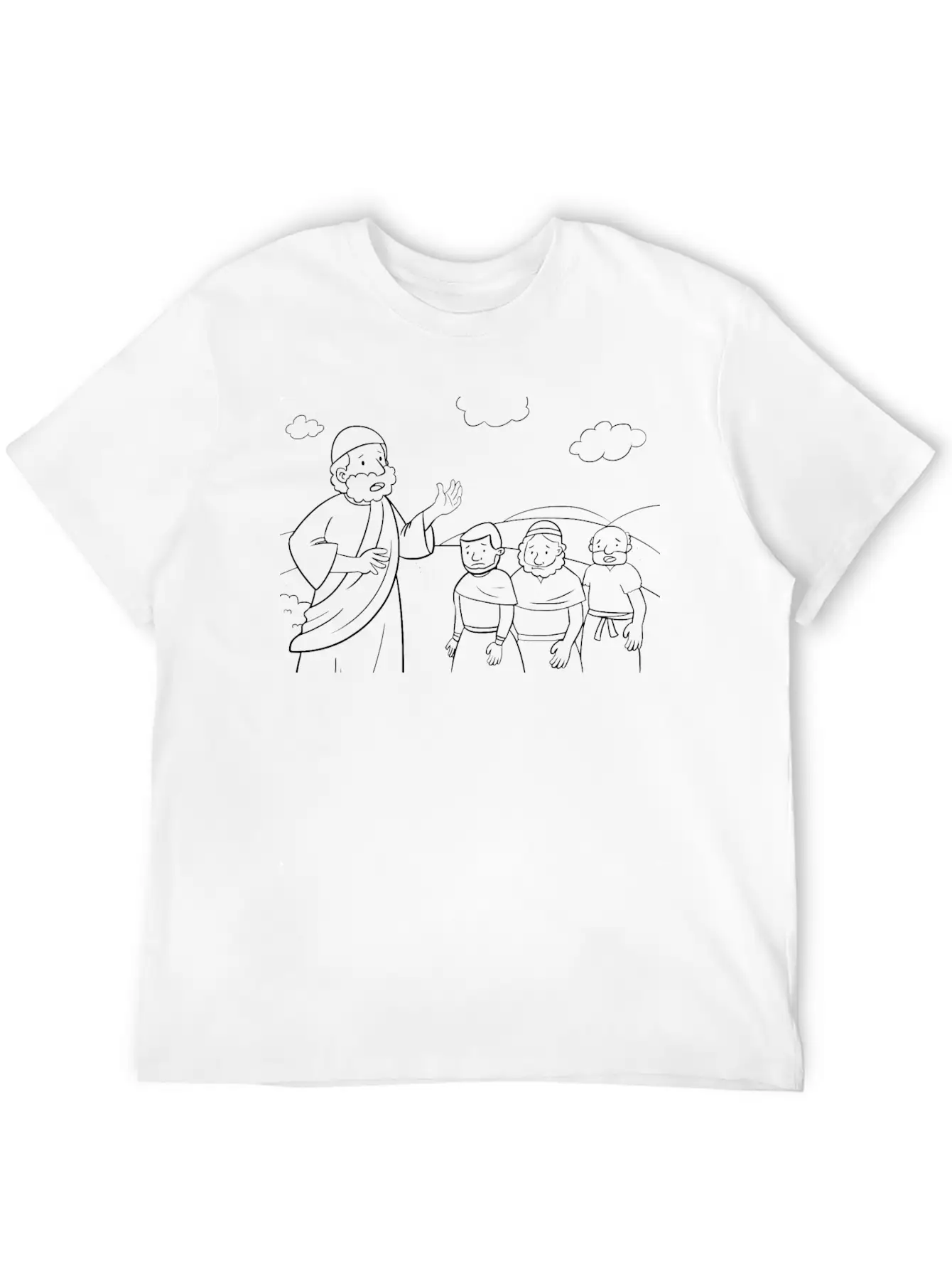 12 Numbers 14:3545 02 Lightweight Cotton T-Shirt – Daily Comfort Graphic Shirt