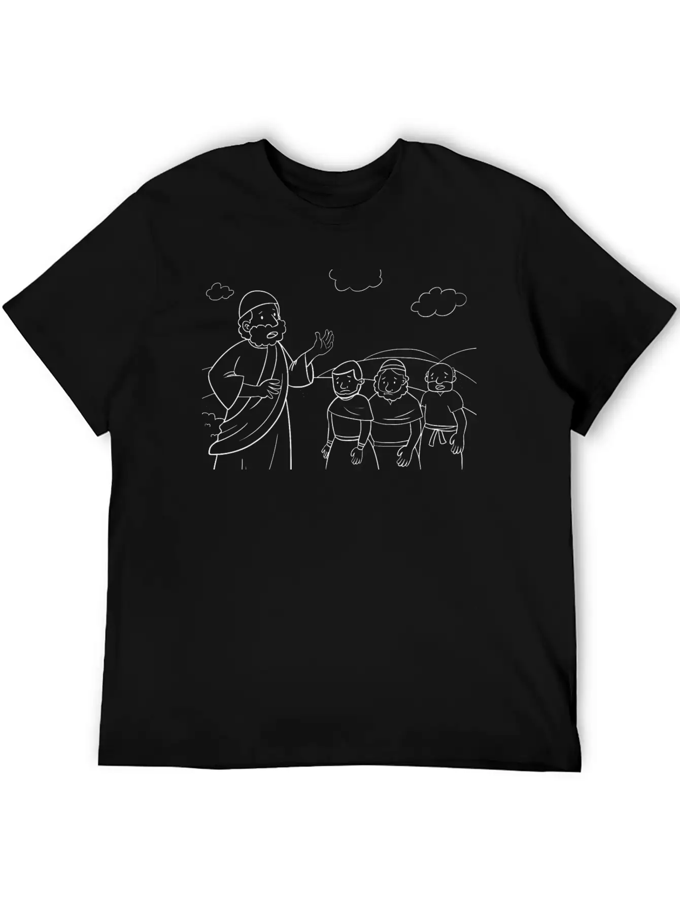 12 Numbers 14:3545 02 Lightweight Cotton T-Shirt – Daily Comfort Graphic Shirt