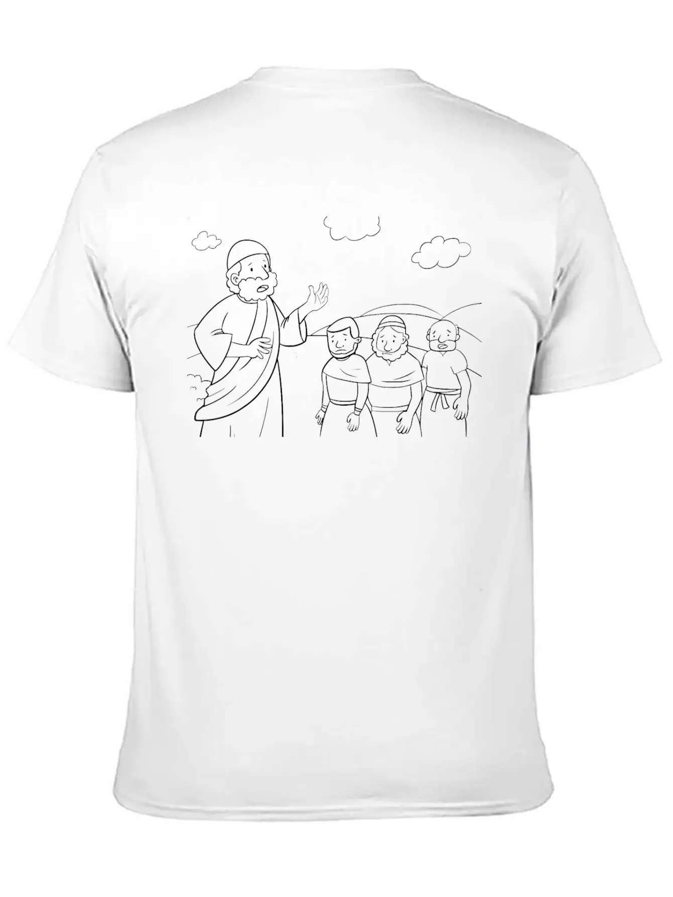 12 Numbers 14:3545 02 Lightweight Cotton T-Shirt – Daily Comfort Graphic Shirt