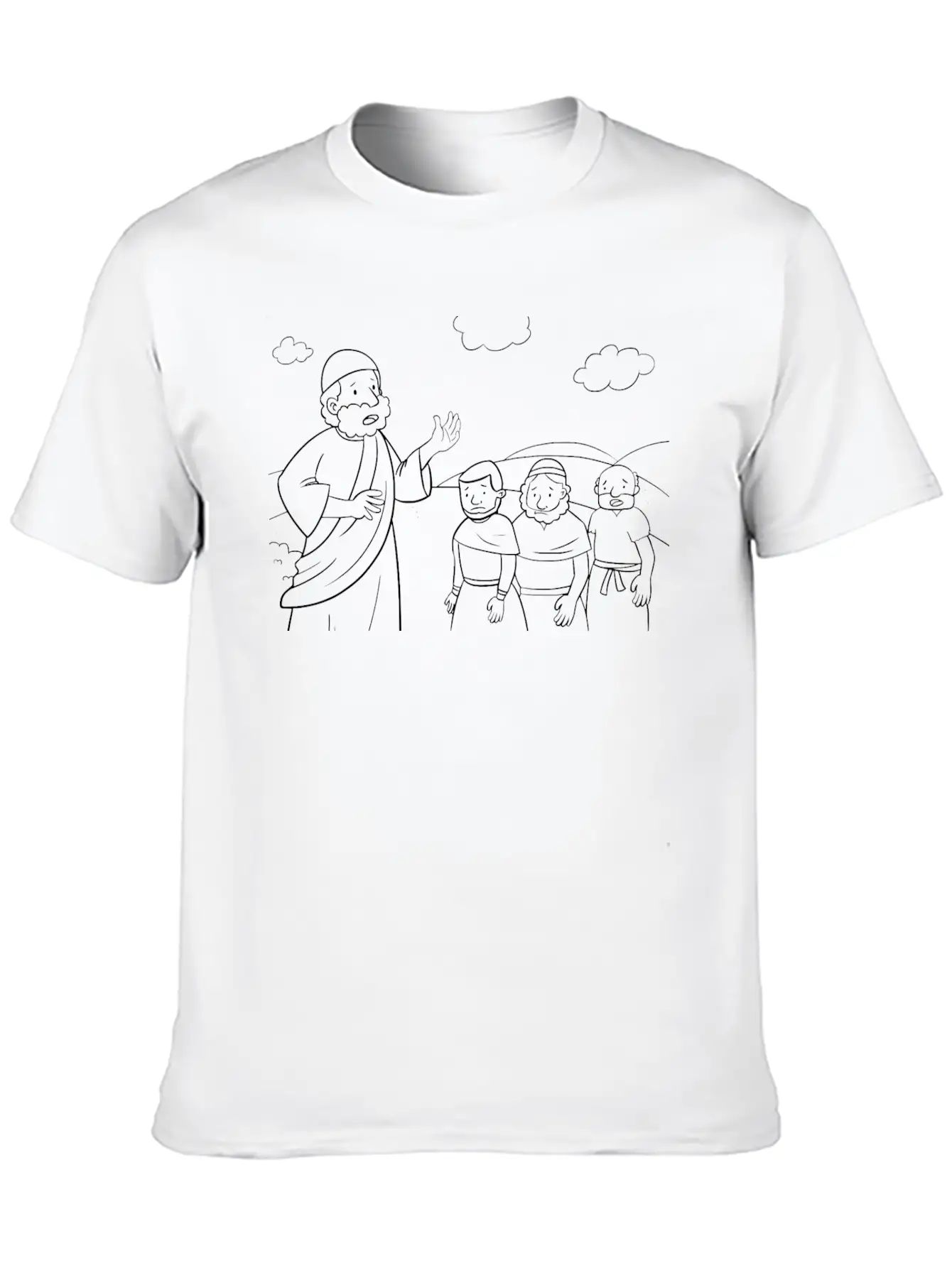 12 Numbers 14:3545 02 Lightweight Cotton T-Shirt – Daily Comfort Graphic Shirt