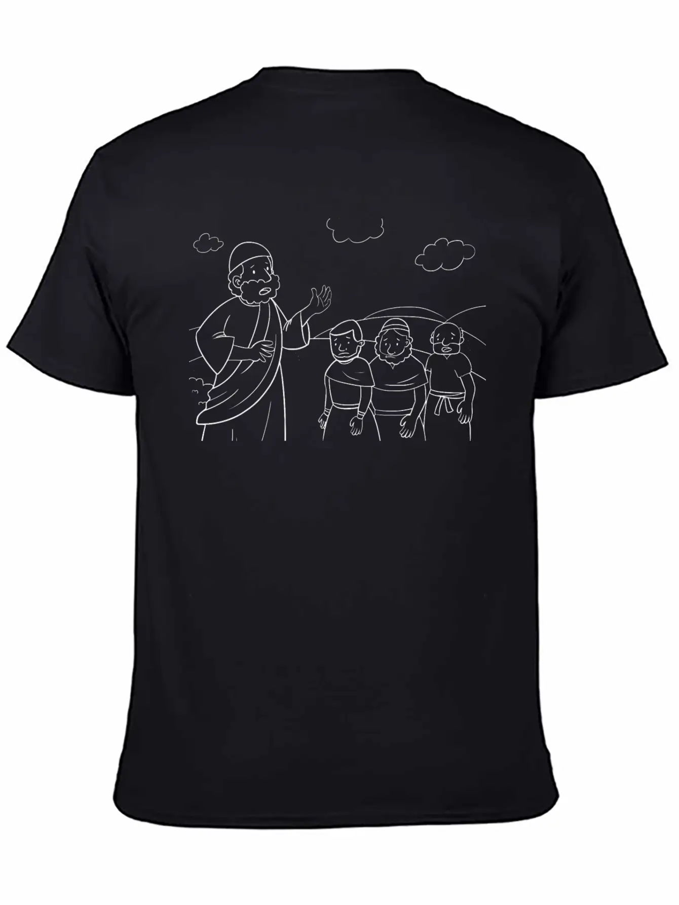 12 Numbers 14:3545 02 Lightweight Cotton T-Shirt – Daily Comfort Graphic Shirt