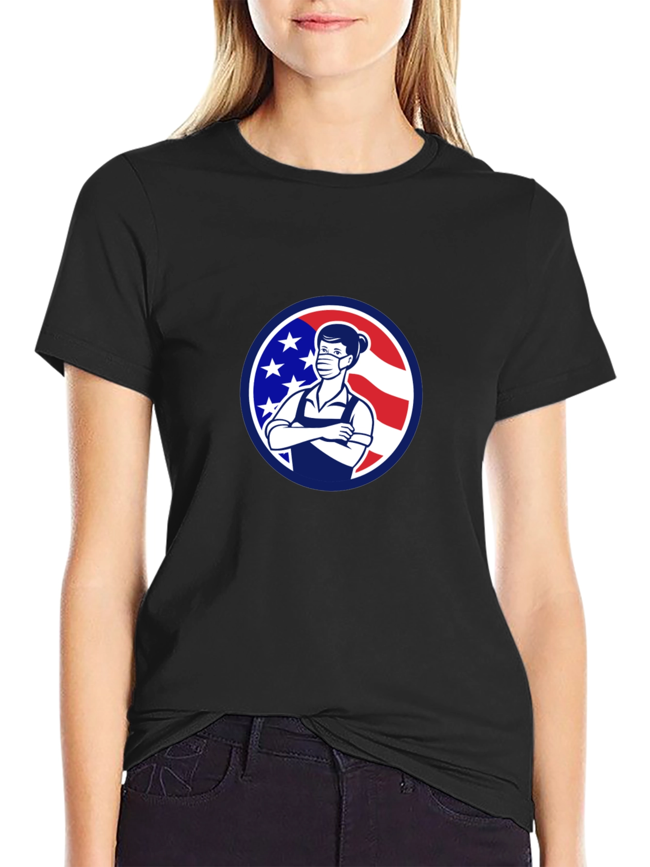 Patriotic Nurse T-Shirt - Unisex Style