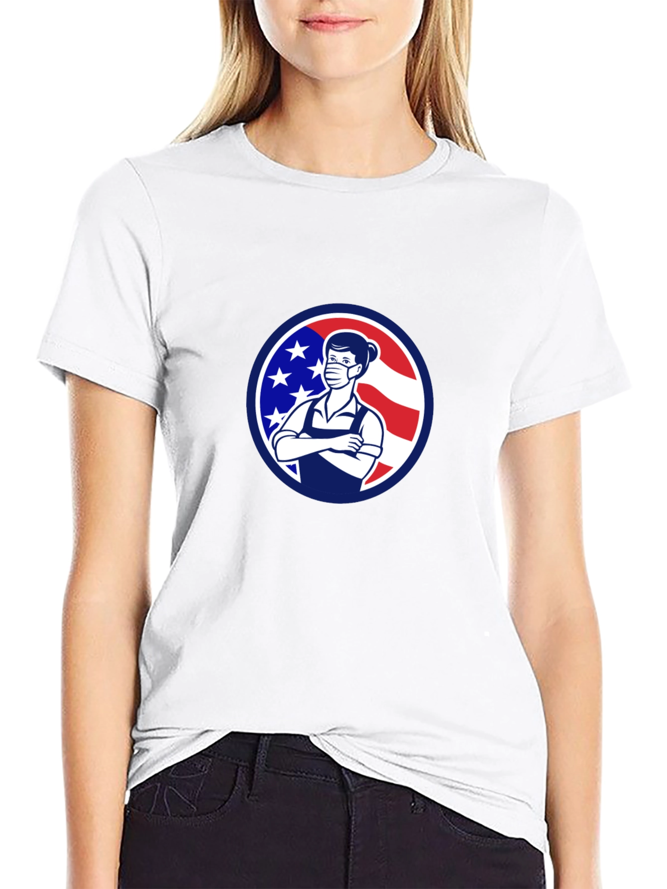 Patriotic Nurse T-Shirt - Unisex Style