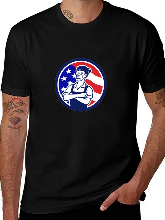Patriotic Nurse T-Shirt - Unisex Style