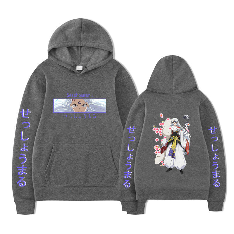 Anime Character Denki Kaminari 2D Print Loose Unisex Hoodie