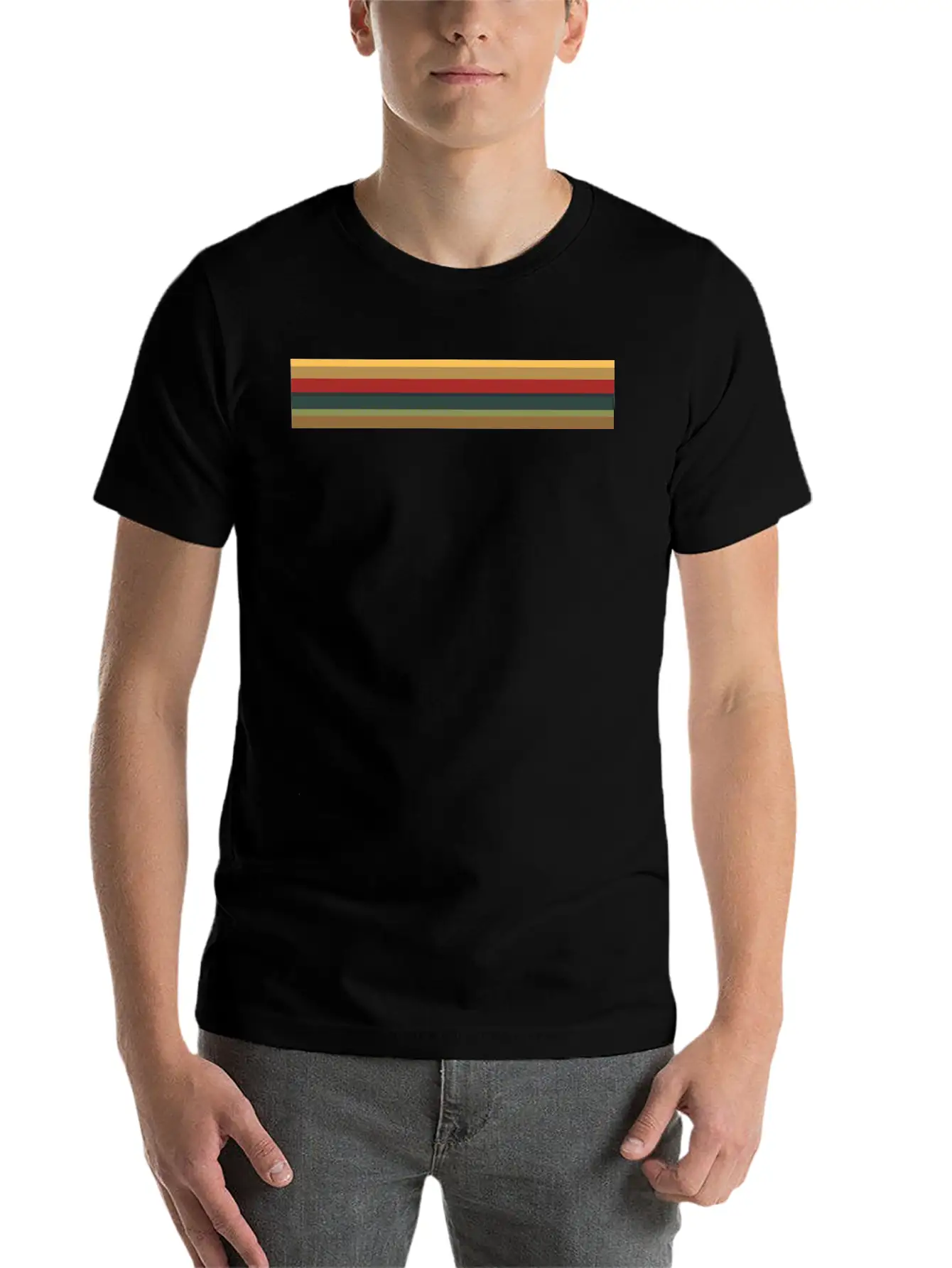 13th Doctor - Vintage Rainbow Lightweight Cotton T-Shirt – Daily Comfort Graphic Shirt