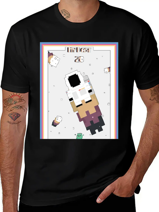 18x24 8-bit Poster | My Last 20 Modern Fit Casual T-Shirt – Clean And Versatile Design