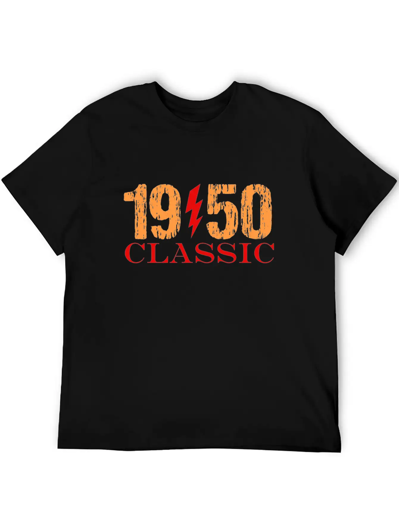 1950 Classic Rock Unisex Casual T-Shirt – Clean Design For Daily Comfort