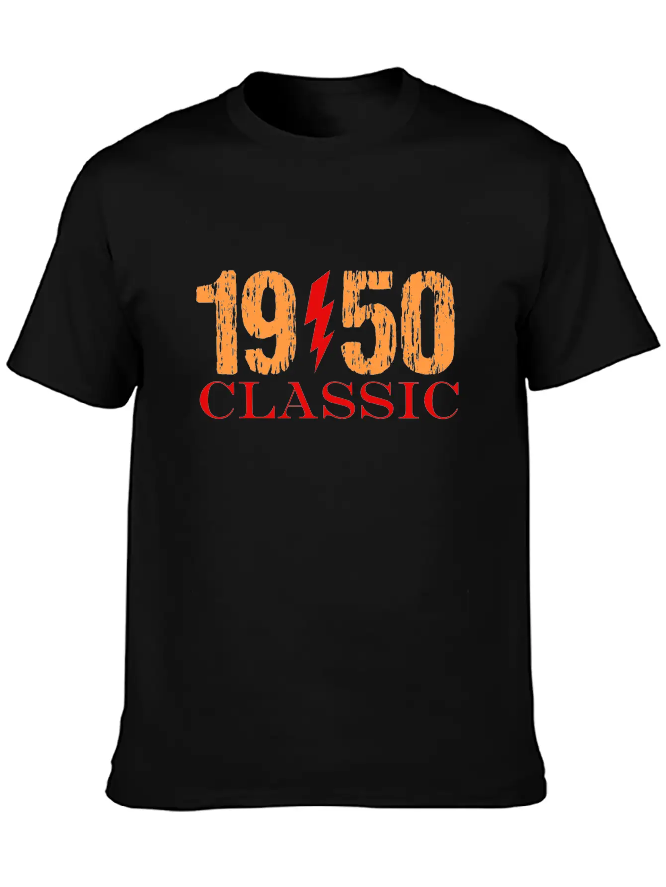 1950 Classic Rock Unisex Casual T-Shirt – Clean Design For Daily Comfort