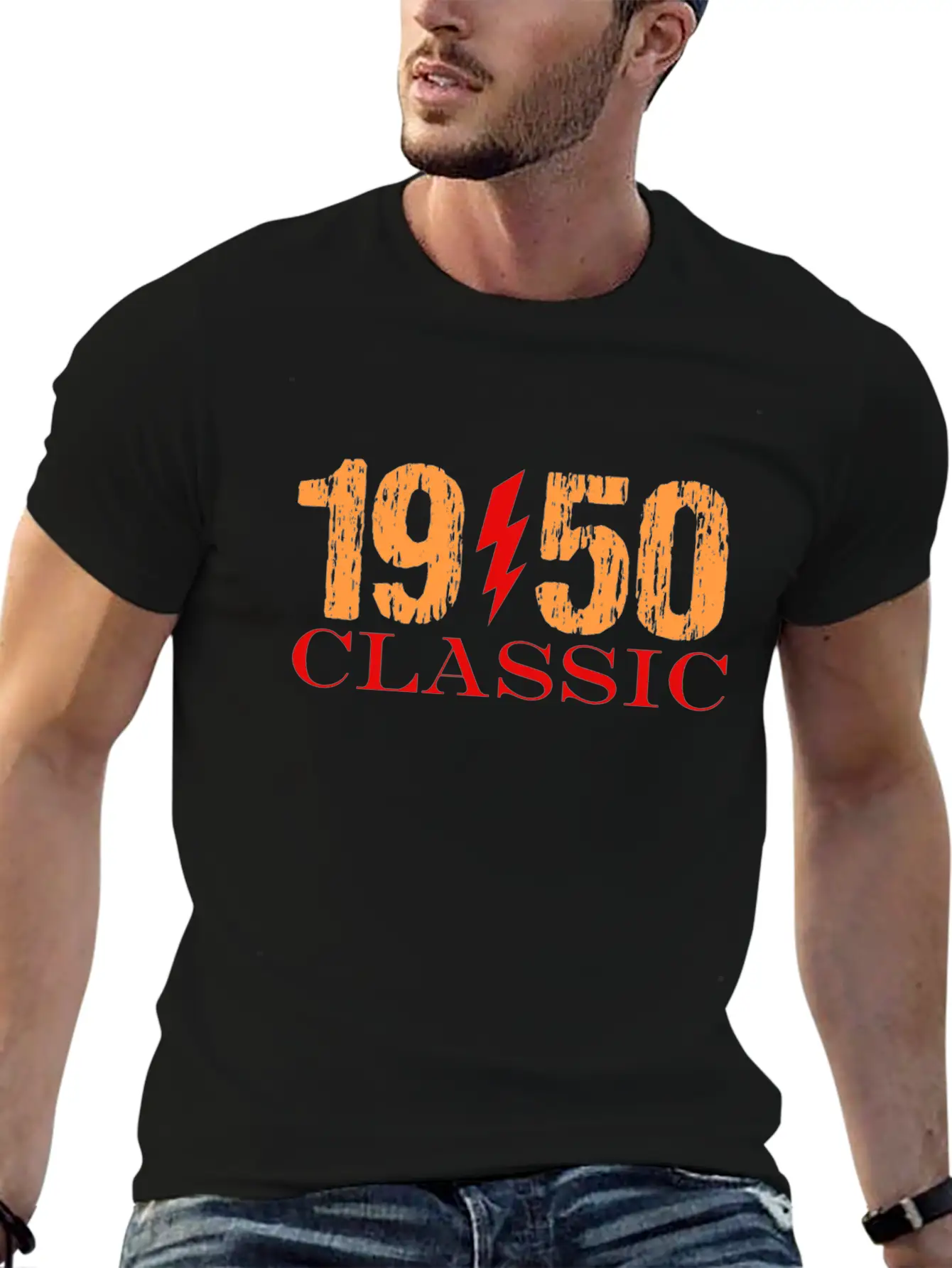 1950 Classic Rock Unisex Casual T-Shirt – Clean Design For Daily Comfort