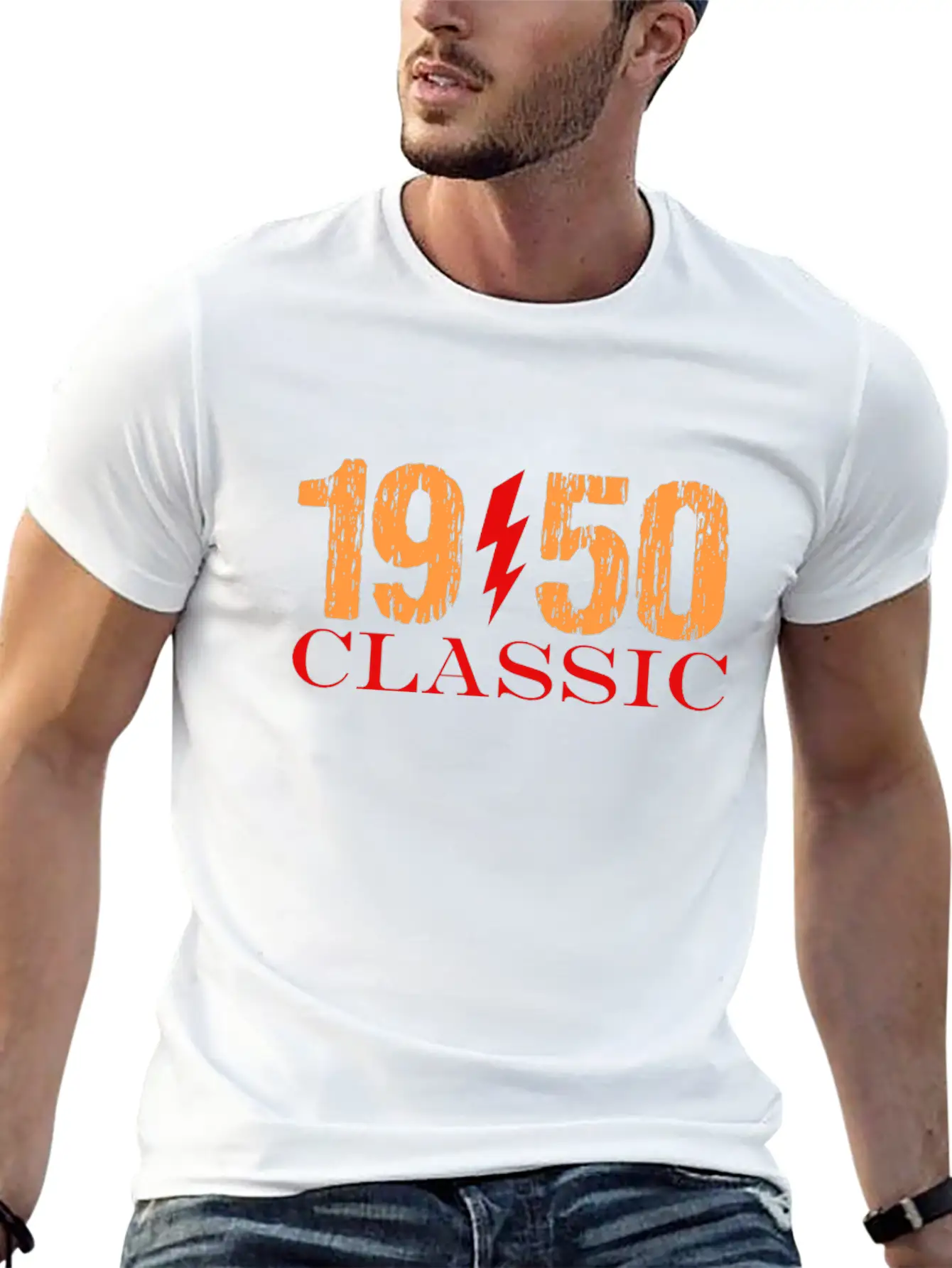 1950 Classic Rock Unisex Casual T-Shirt – Clean Design For Daily Comfort