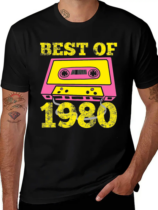 1980 80's Music Basic Graphic T-Shirt – Daily Comfort In Soft Cotton