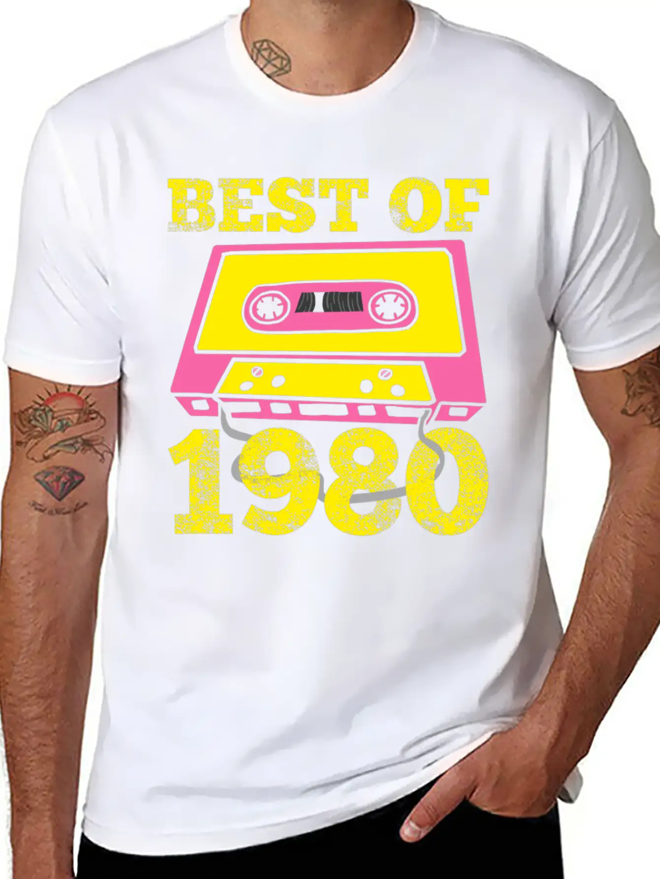 1980 80's Music Basic Graphic T-Shirt – Daily Comfort In Soft Cotton