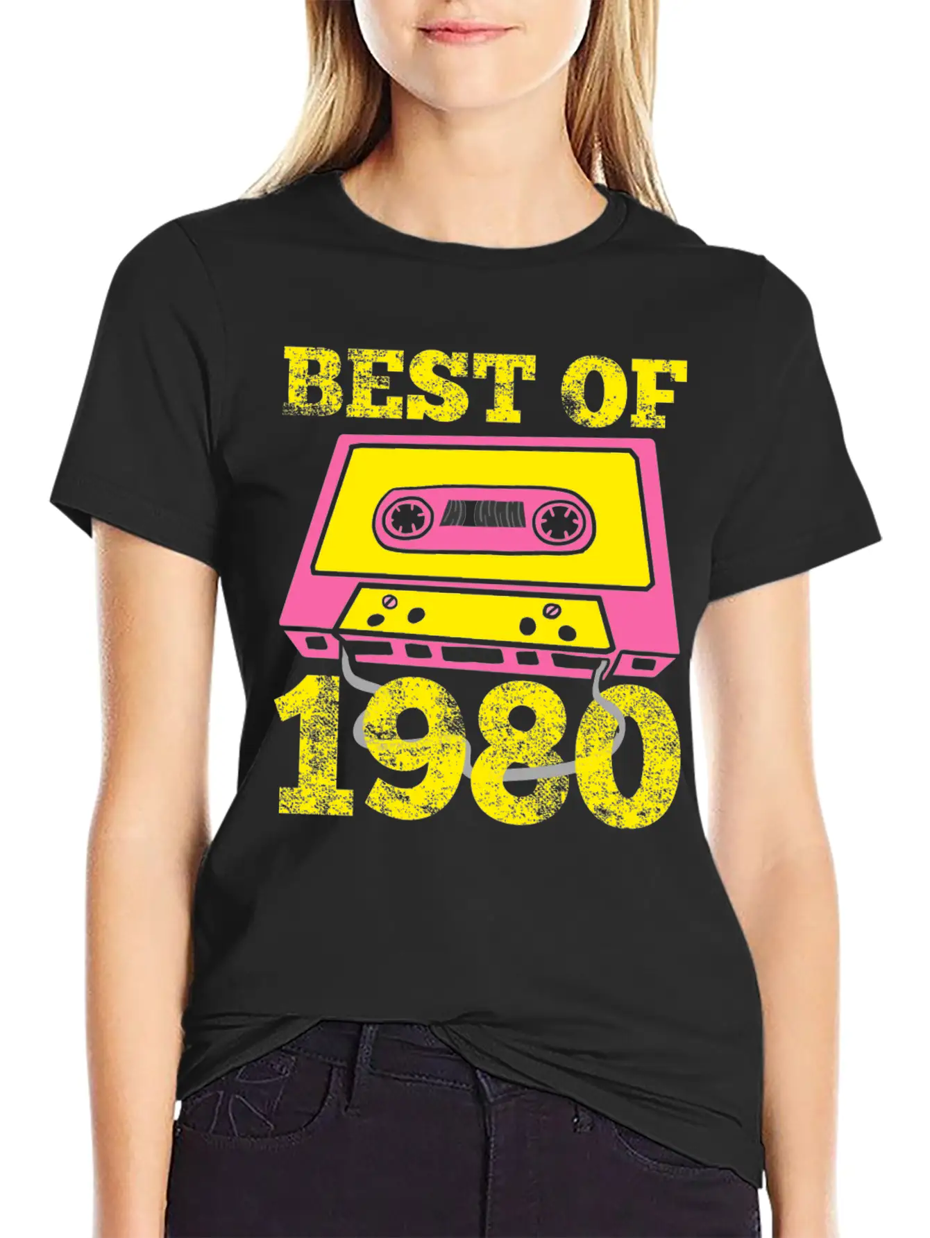 1980 80's Music Basic Graphic T-Shirt – Daily Comfort In Soft Cotton