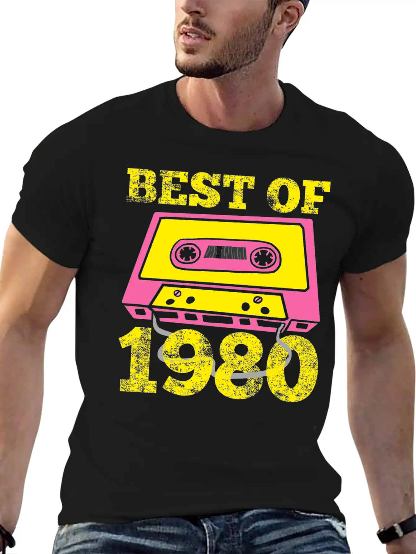 1980 80's Music Basic Graphic T-Shirt – Daily Comfort In Soft Cotton