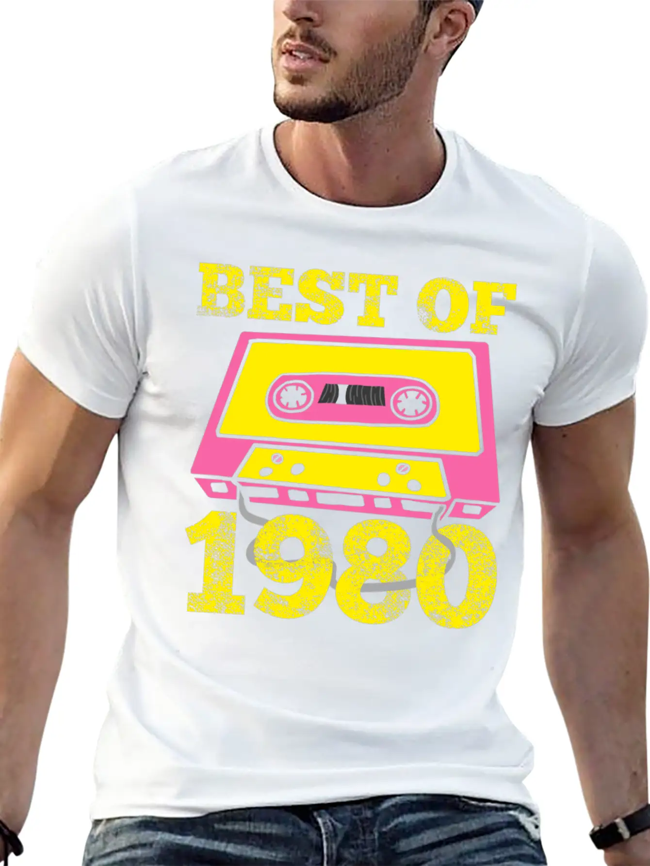 1980 80's Music Basic Graphic T-Shirt – Daily Comfort In Soft Cotton