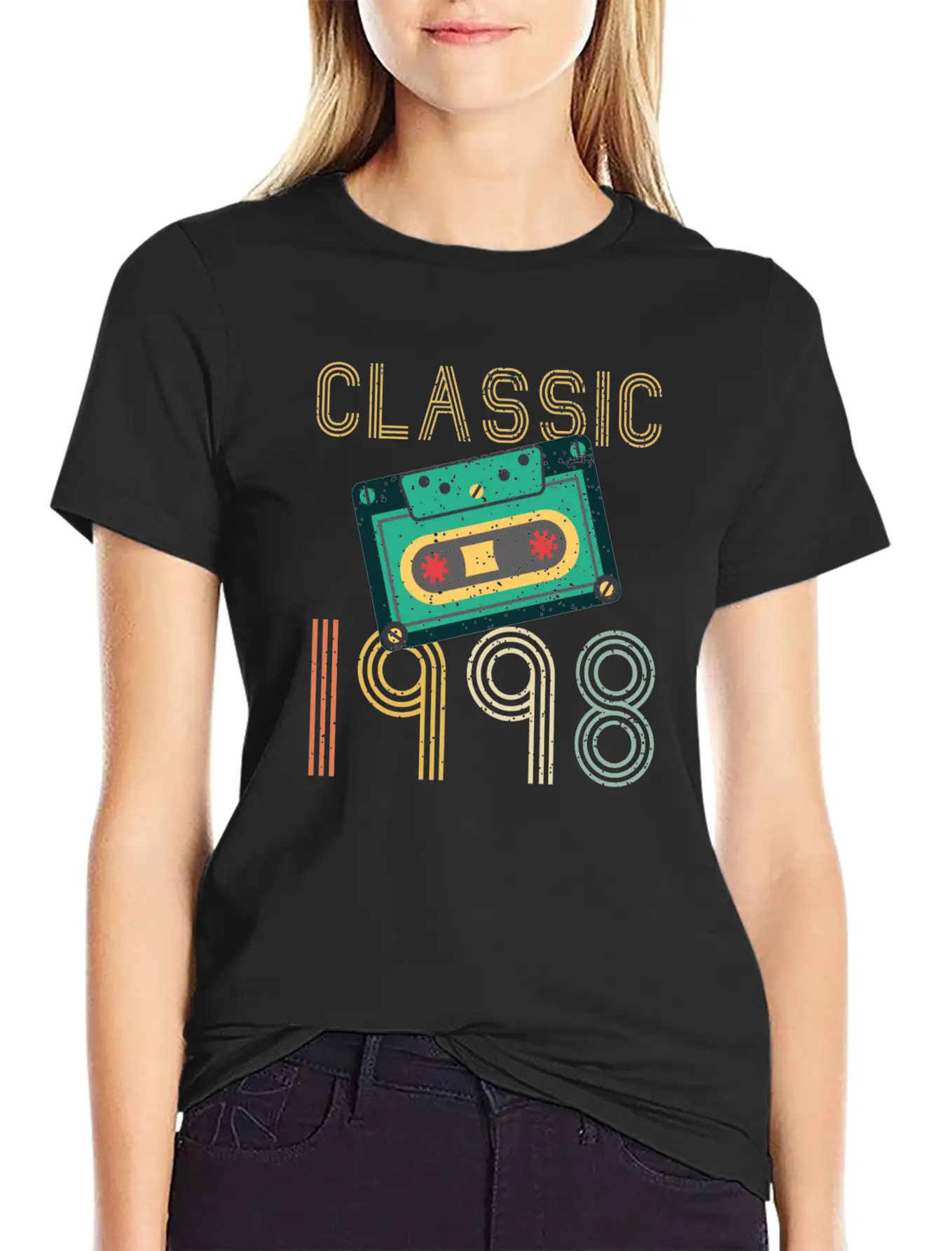 1998 Classic Vintage Gift Basic Graphic T-Shirt – Daily Comfort In Soft Cotton
