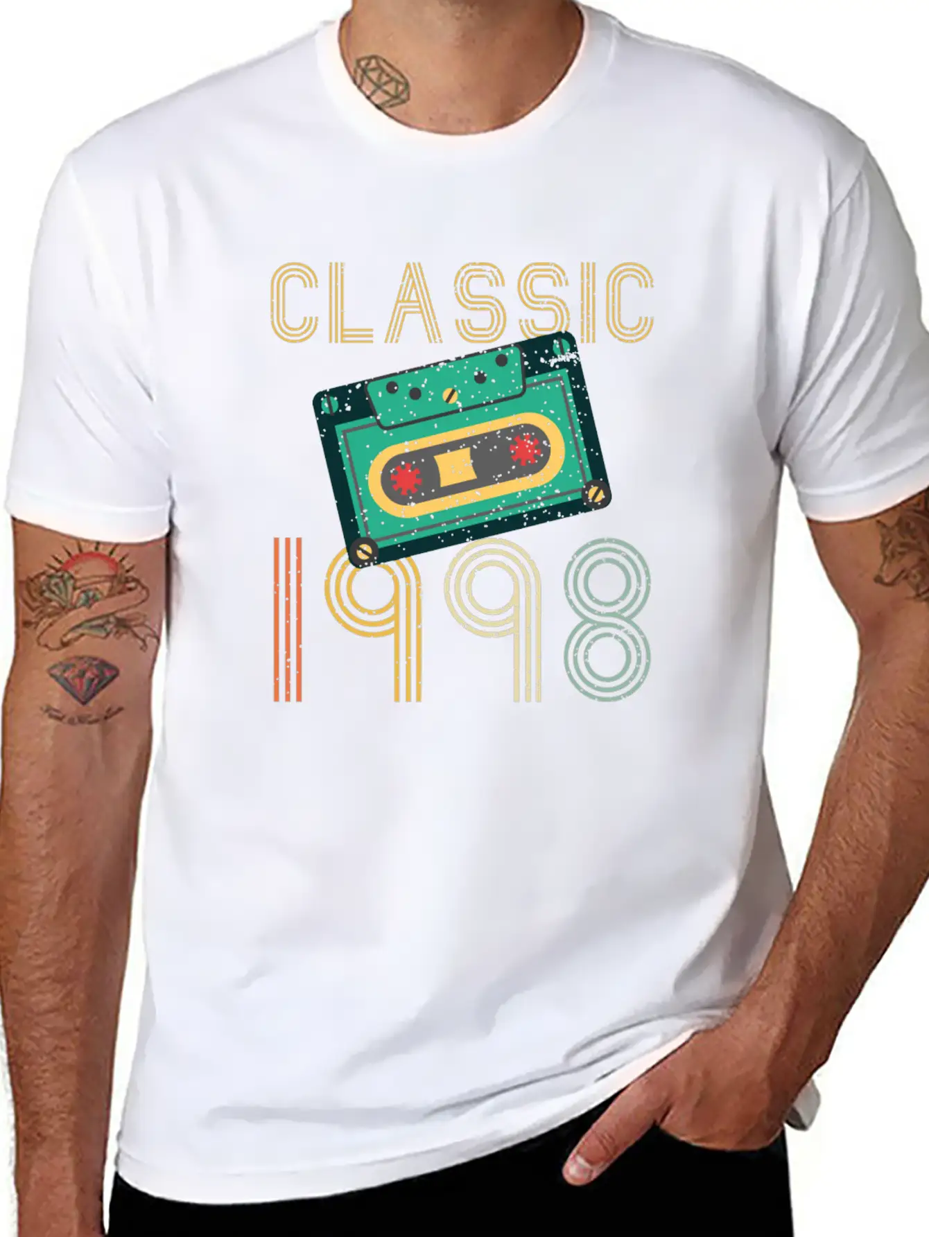 1998 Classic Vintage Gift Basic Graphic T-Shirt – Daily Comfort In Soft Cotton