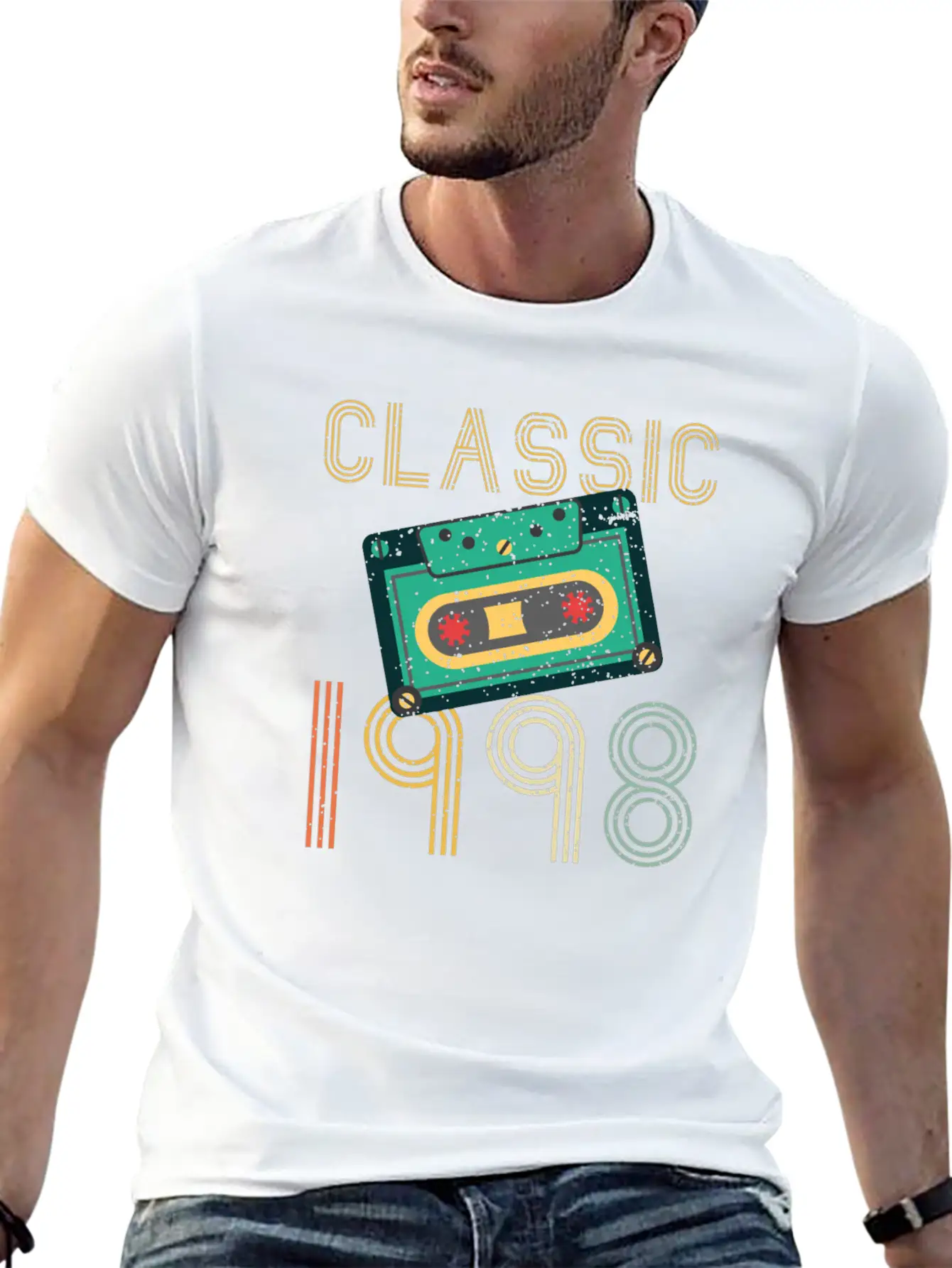 1998 Classic Vintage Gift Basic Graphic T-Shirt – Daily Comfort In Soft Cotton
