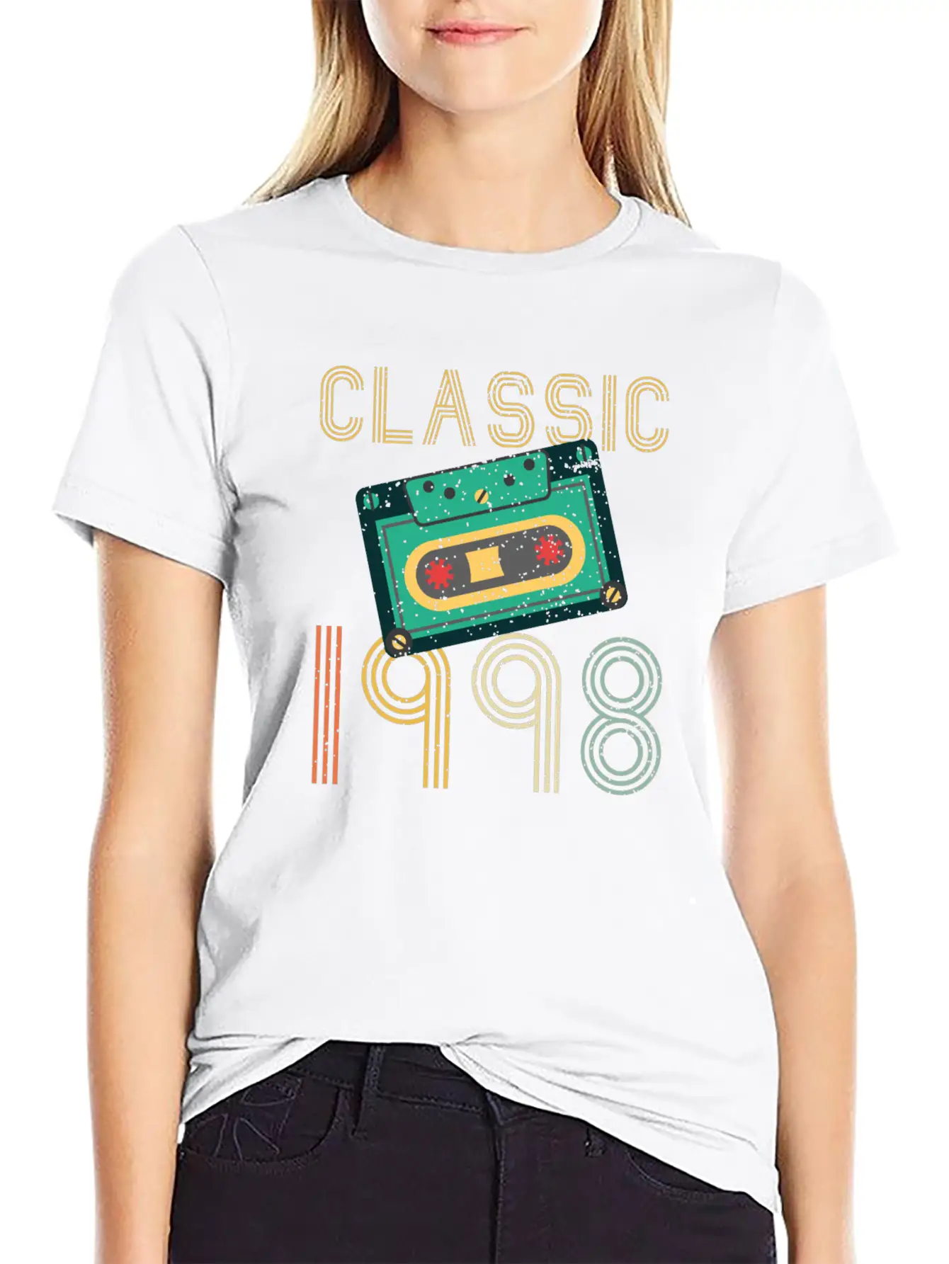 1998 Classic Vintage Gift Basic Graphic T-Shirt – Daily Comfort In Soft Cotton