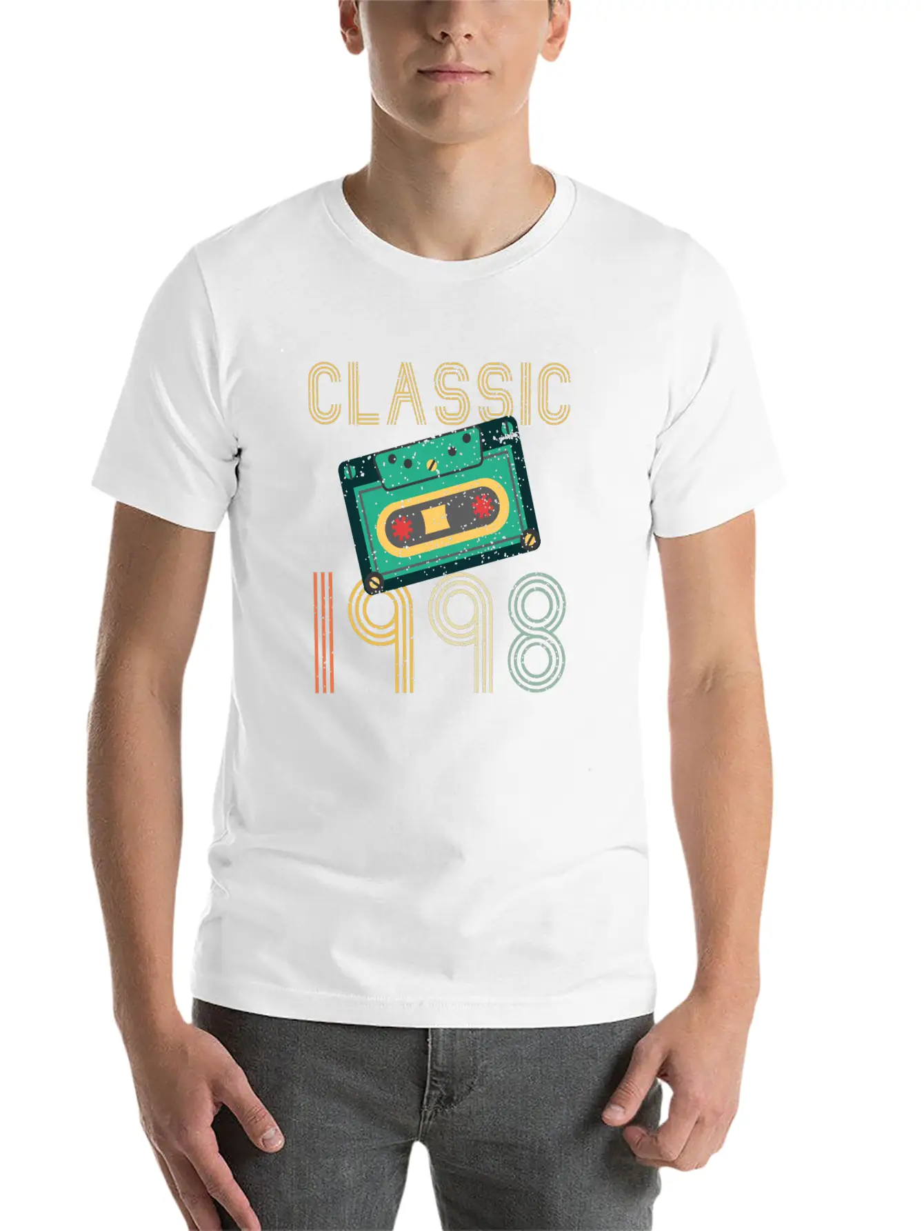 1998 Classic Vintage Gift Basic Graphic T-Shirt – Daily Comfort In Soft Cotton