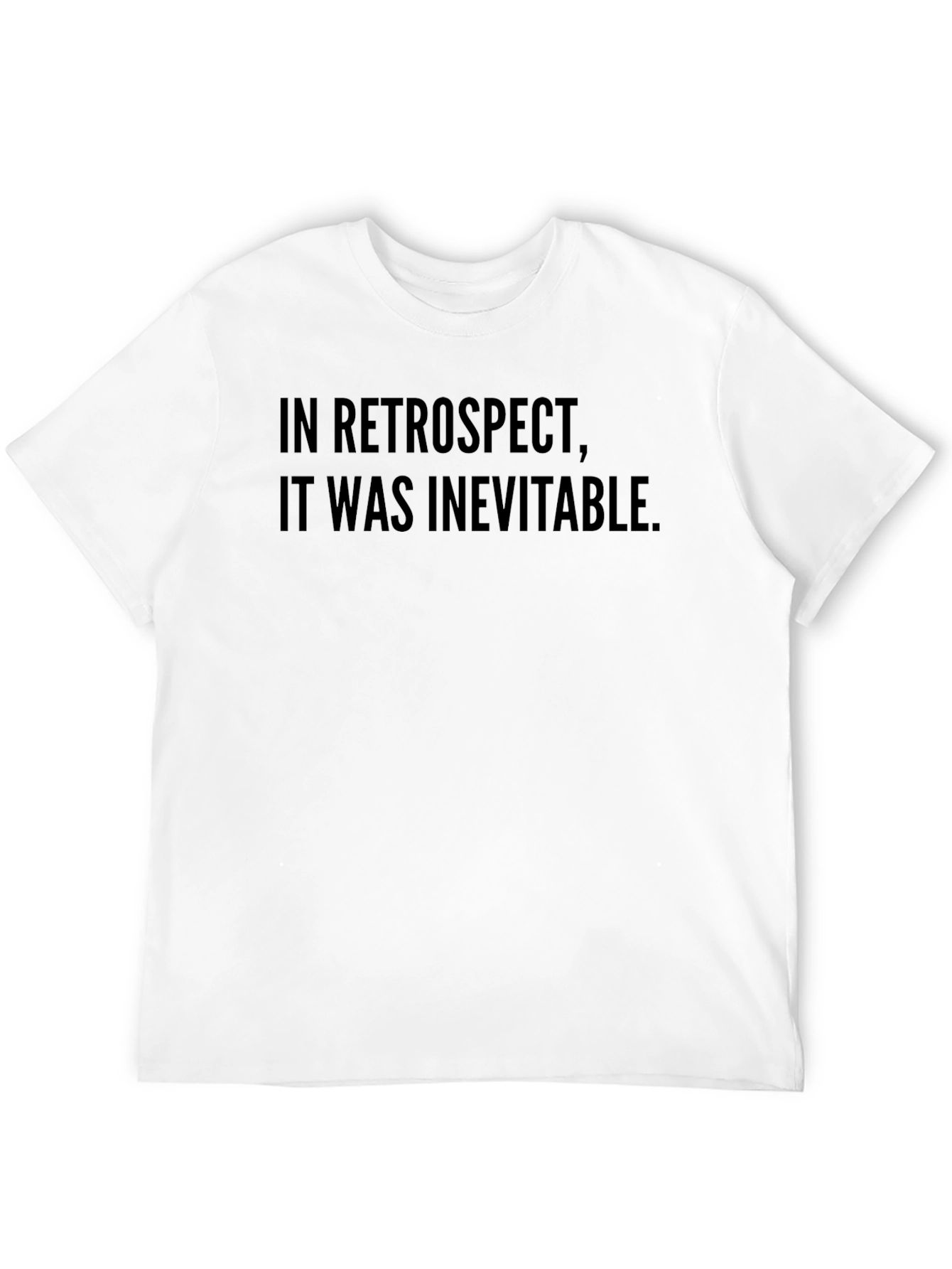 Retrospect Inevitable T-Shirt - Soft Cotton Blend Tee