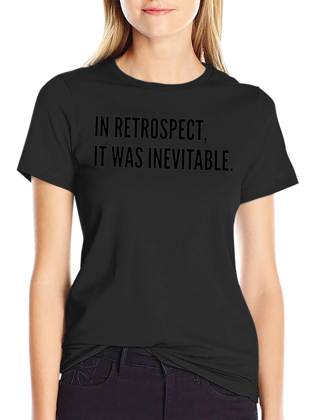 Retrospect Inevitable T-Shirt - Soft Cotton Blend Tee