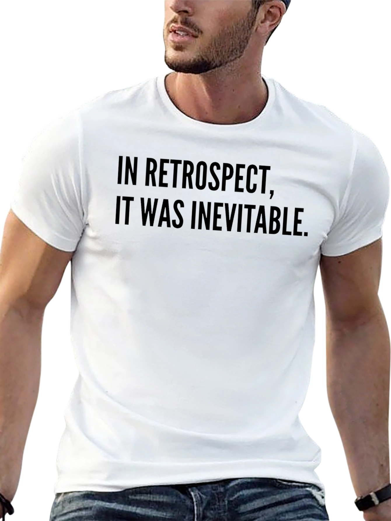 Retrospect Inevitable T-Shirt - Soft Cotton Blend Tee