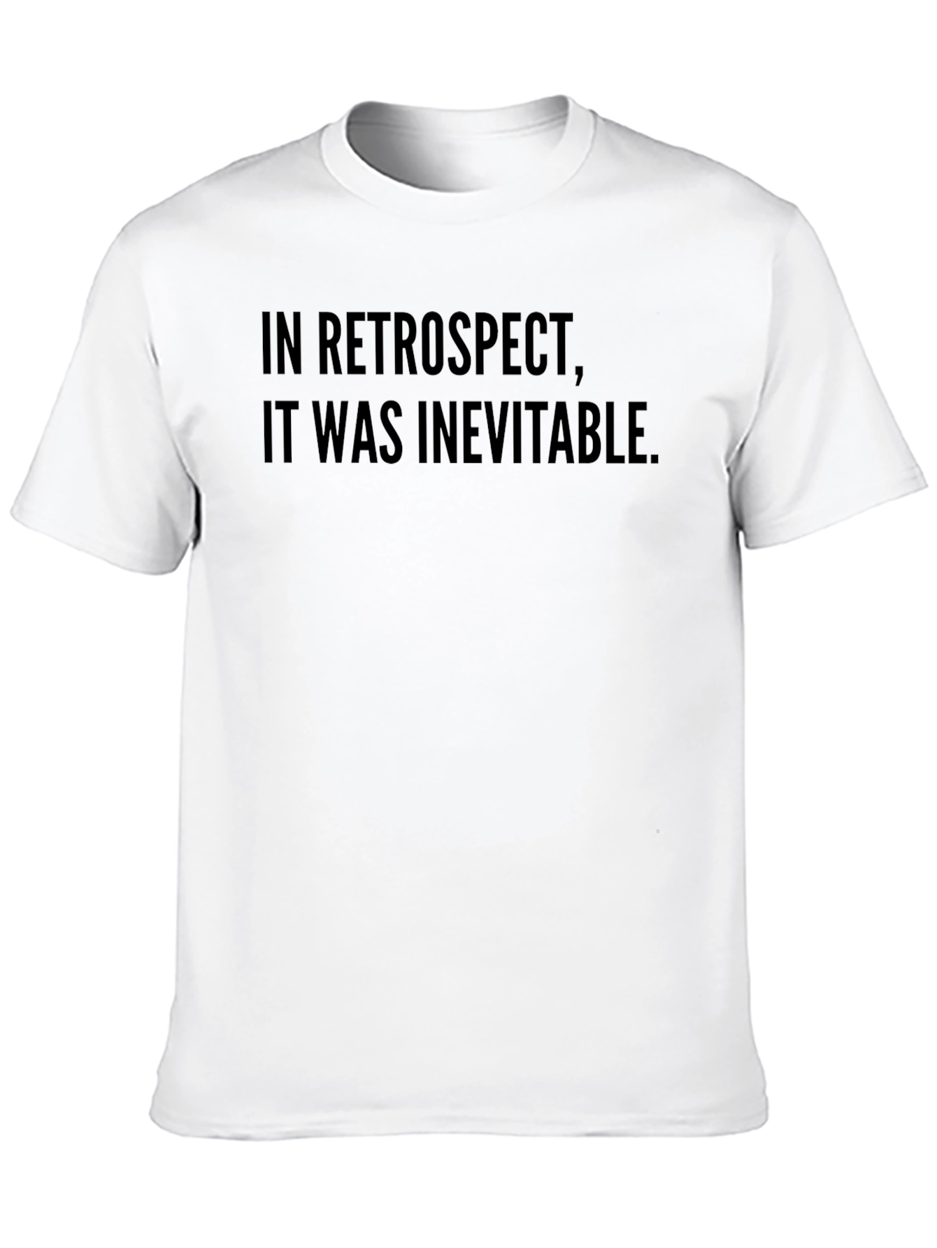 Retrospect Inevitable T-Shirt - Soft Cotton Blend Tee
