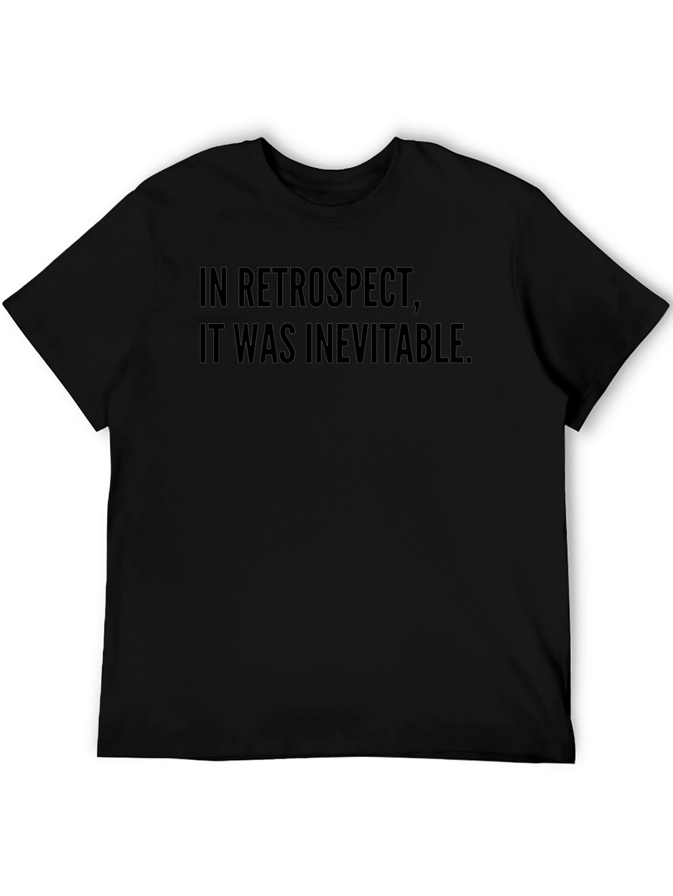 Retrospect Inevitable T-Shirt - Soft Cotton Blend Tee